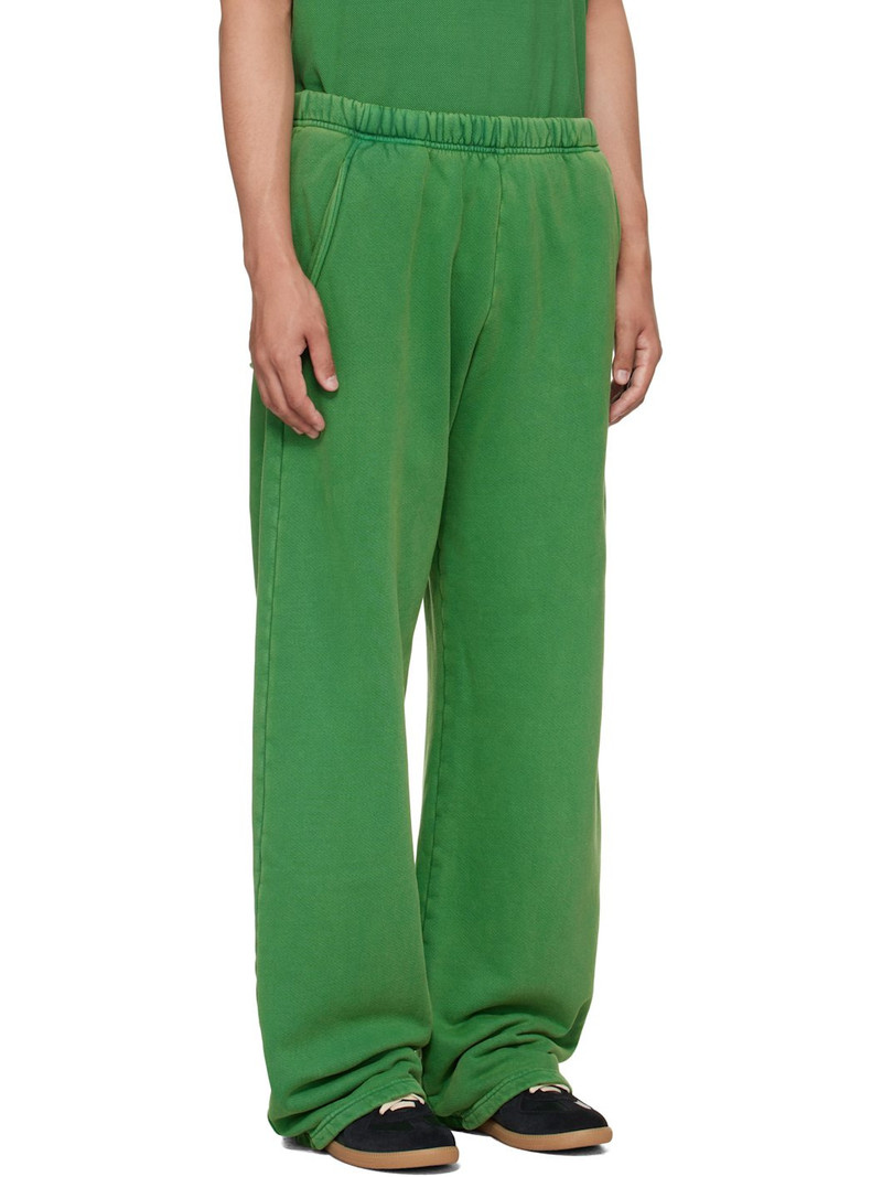 Green Heavyweight Utility Puddle Sweatpants 2