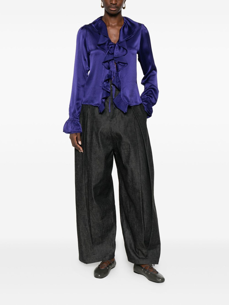 BODE ruffled blouse outlook