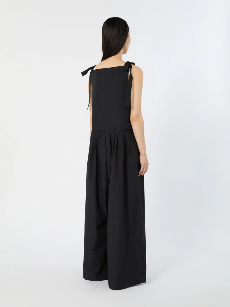 WKIAGGUATI Cotton poplin jumpsuit - BLACK 4