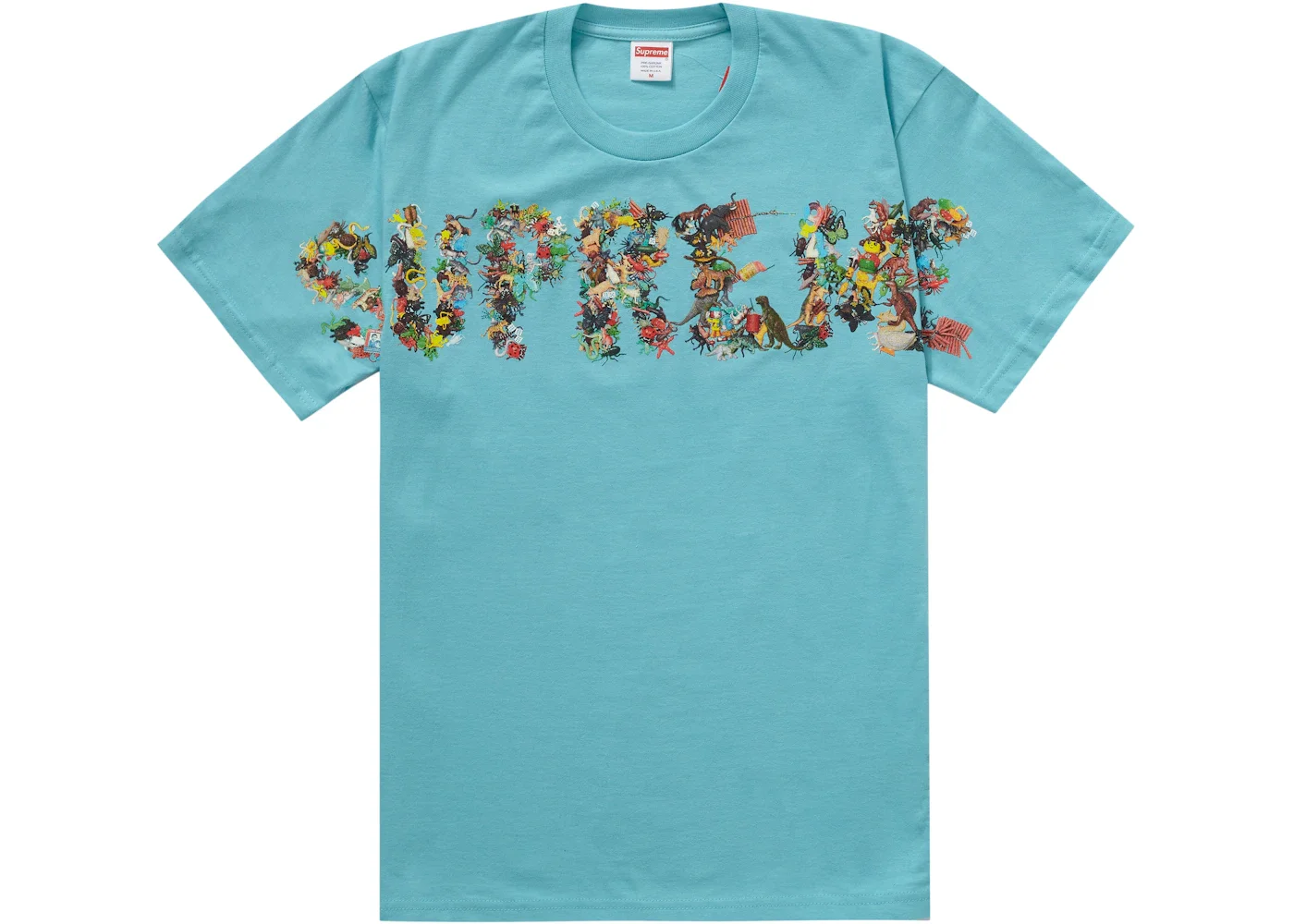 Supreme Toy Pile Tee Light Teal - 1