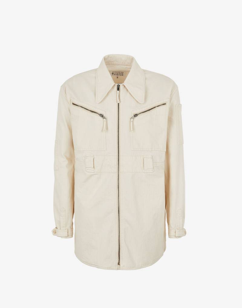 Zip overshirt 1