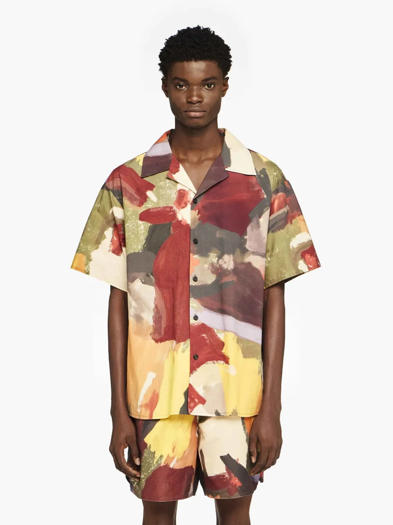 JW Anderson SHORT SLEEVE "ABSTRACT" PRINTED SHIRT outlook