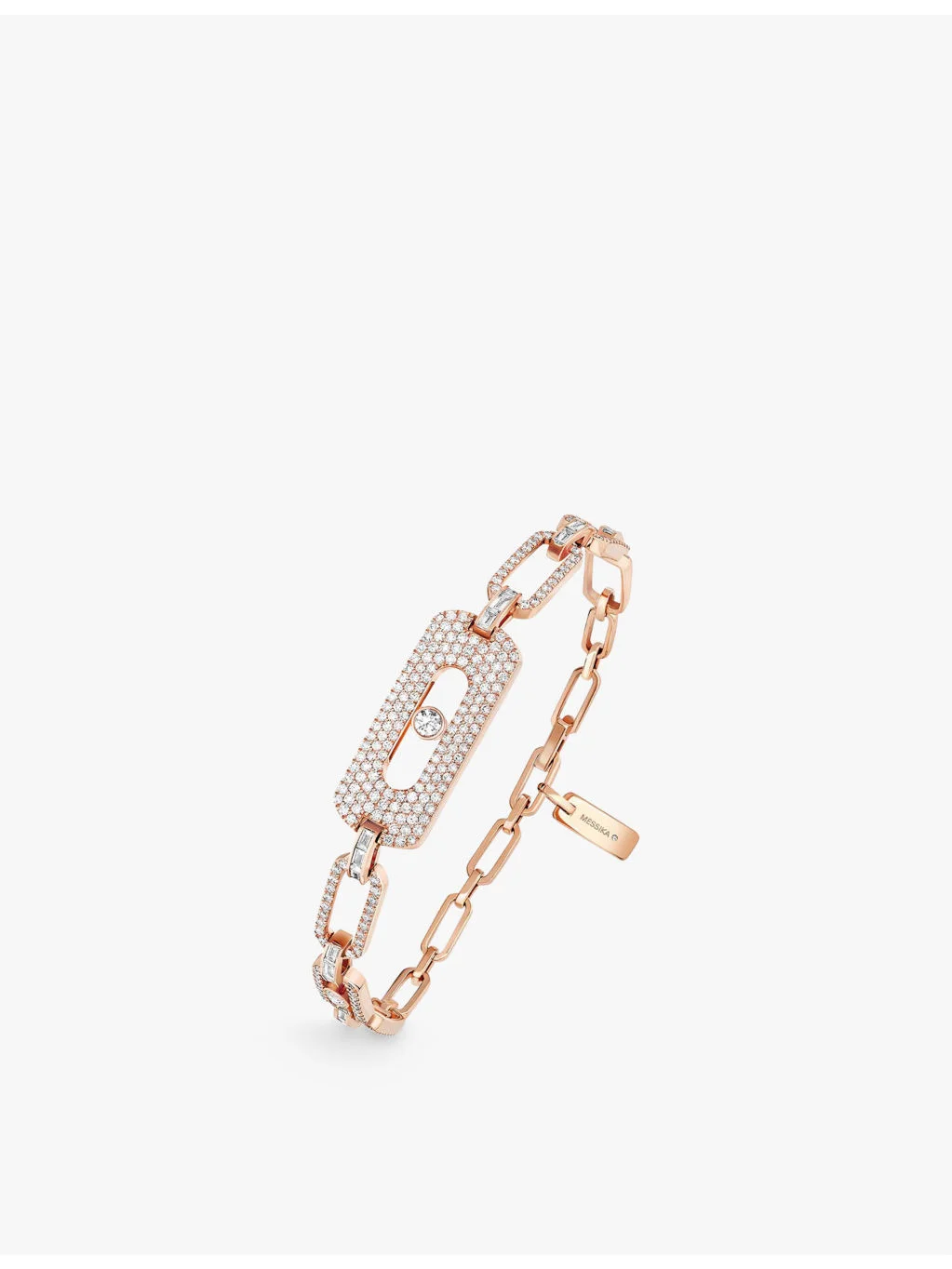 Move Link 18ct yellow-gold and 0.82ct diamond bracelet - 1