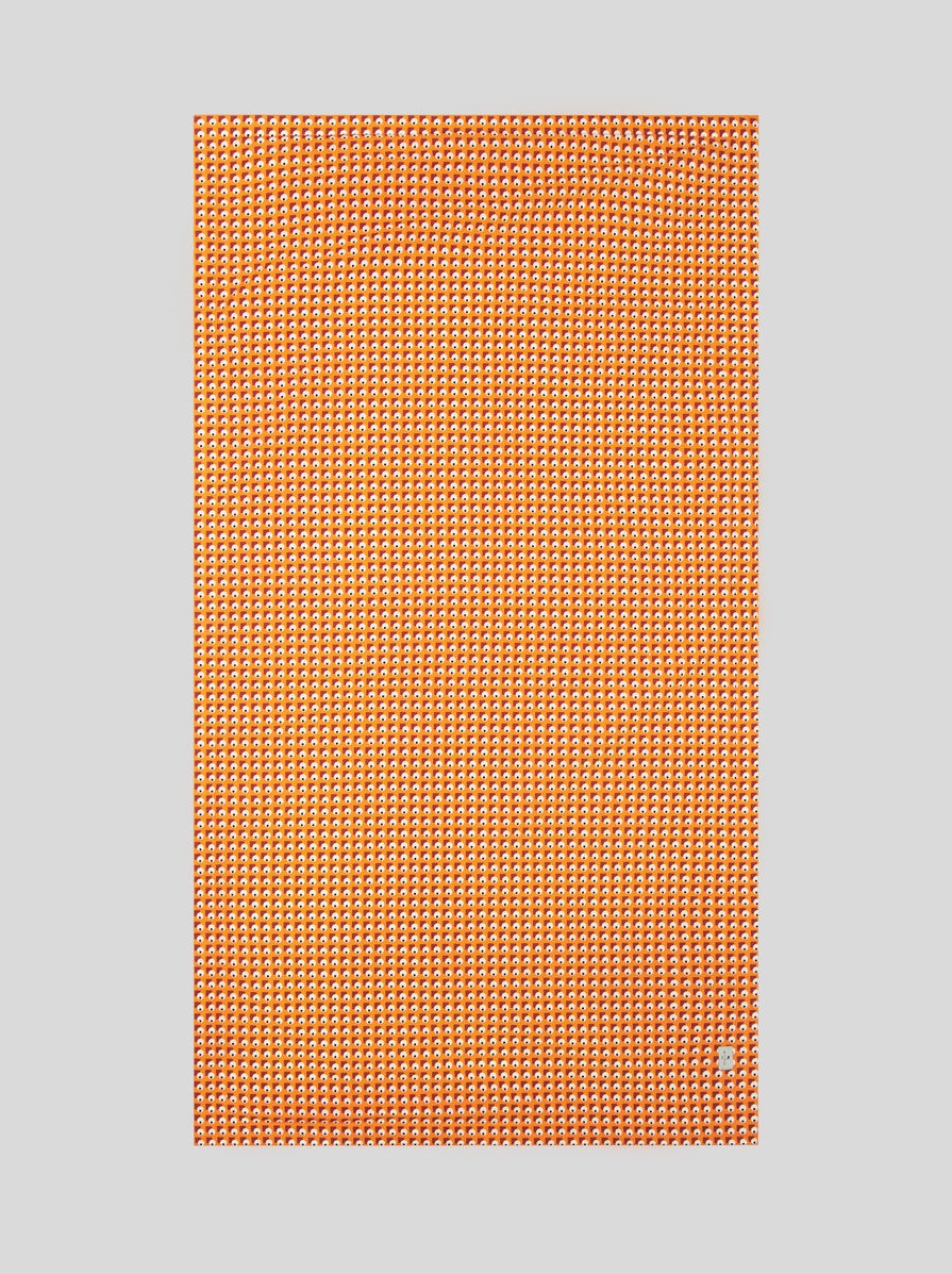 BEACH TOWEL WITH FOLIAGE PATTERNS - 2