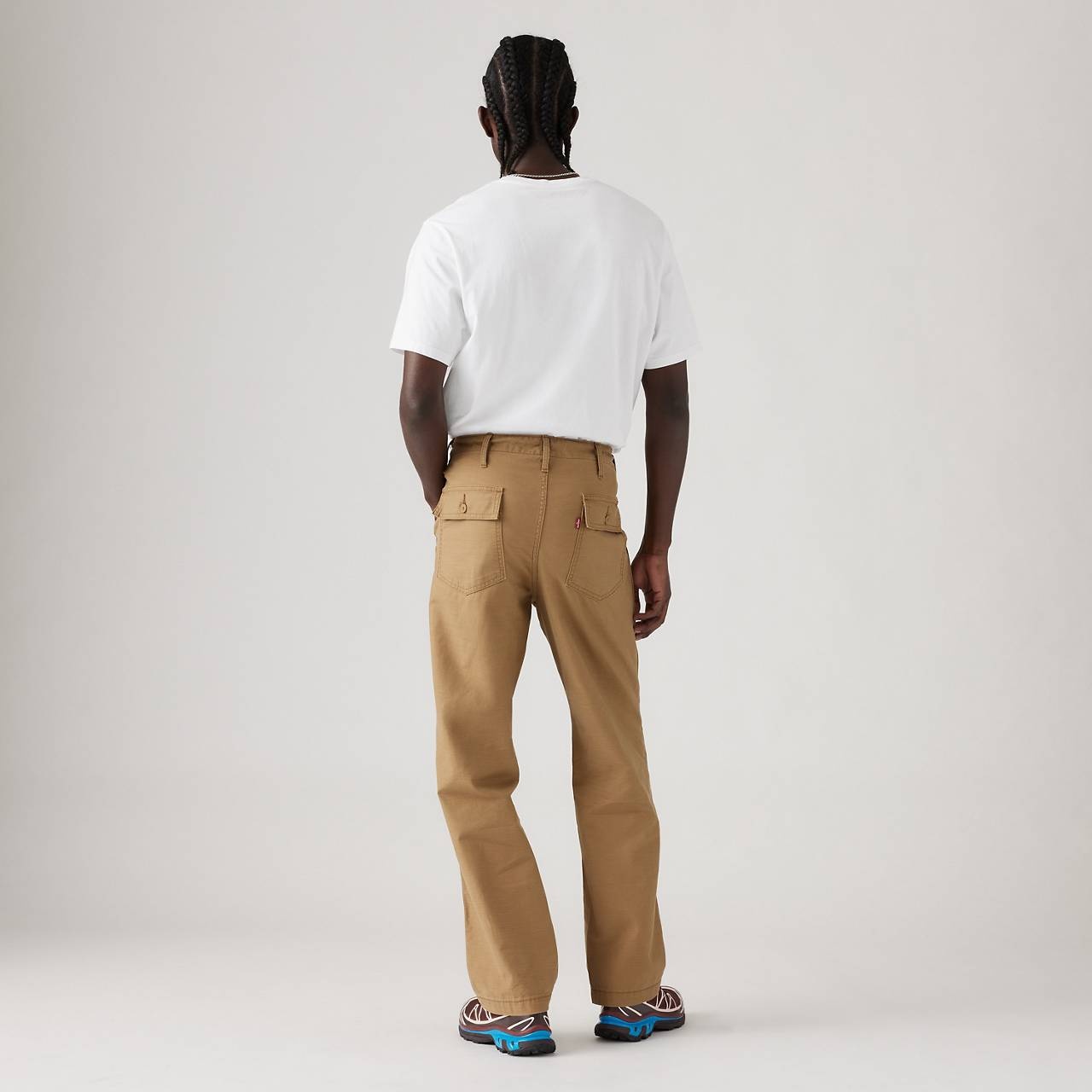 LOOSE STRAIGHT SURPLUS MEN'S PANTS - 5