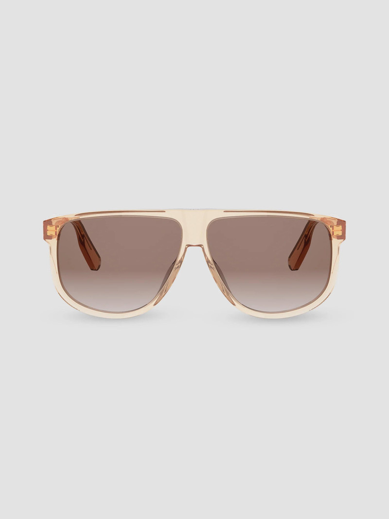 Women's DioRibbon S3I 61MM Square Sunglasses - Orange 1