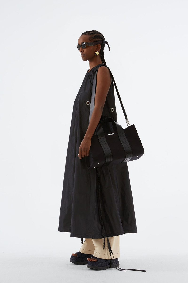 SUNNEI DARK GREY ELASTIC DRESS outlook