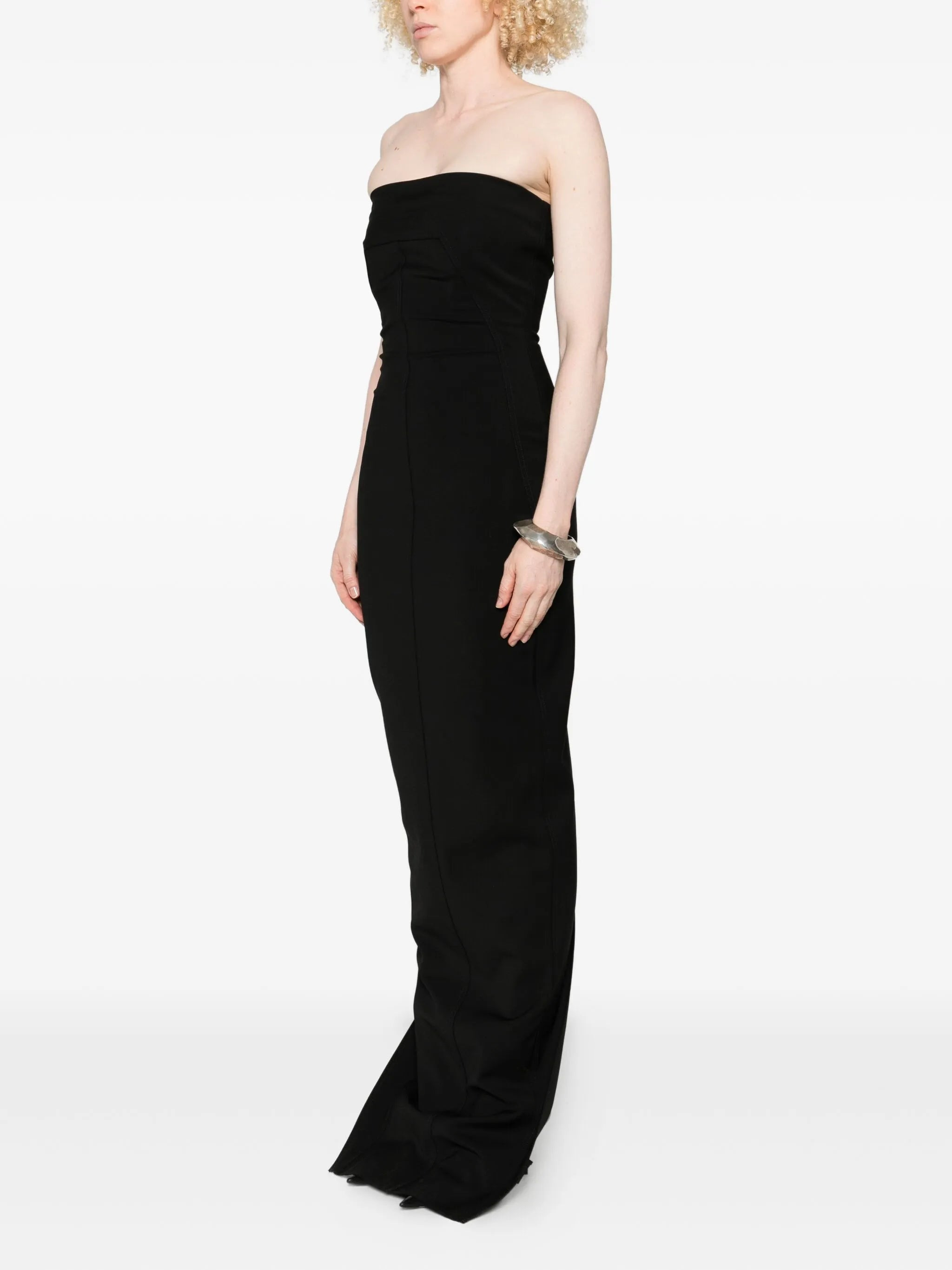 Rick Owens Strapless Fitted Dress - 5