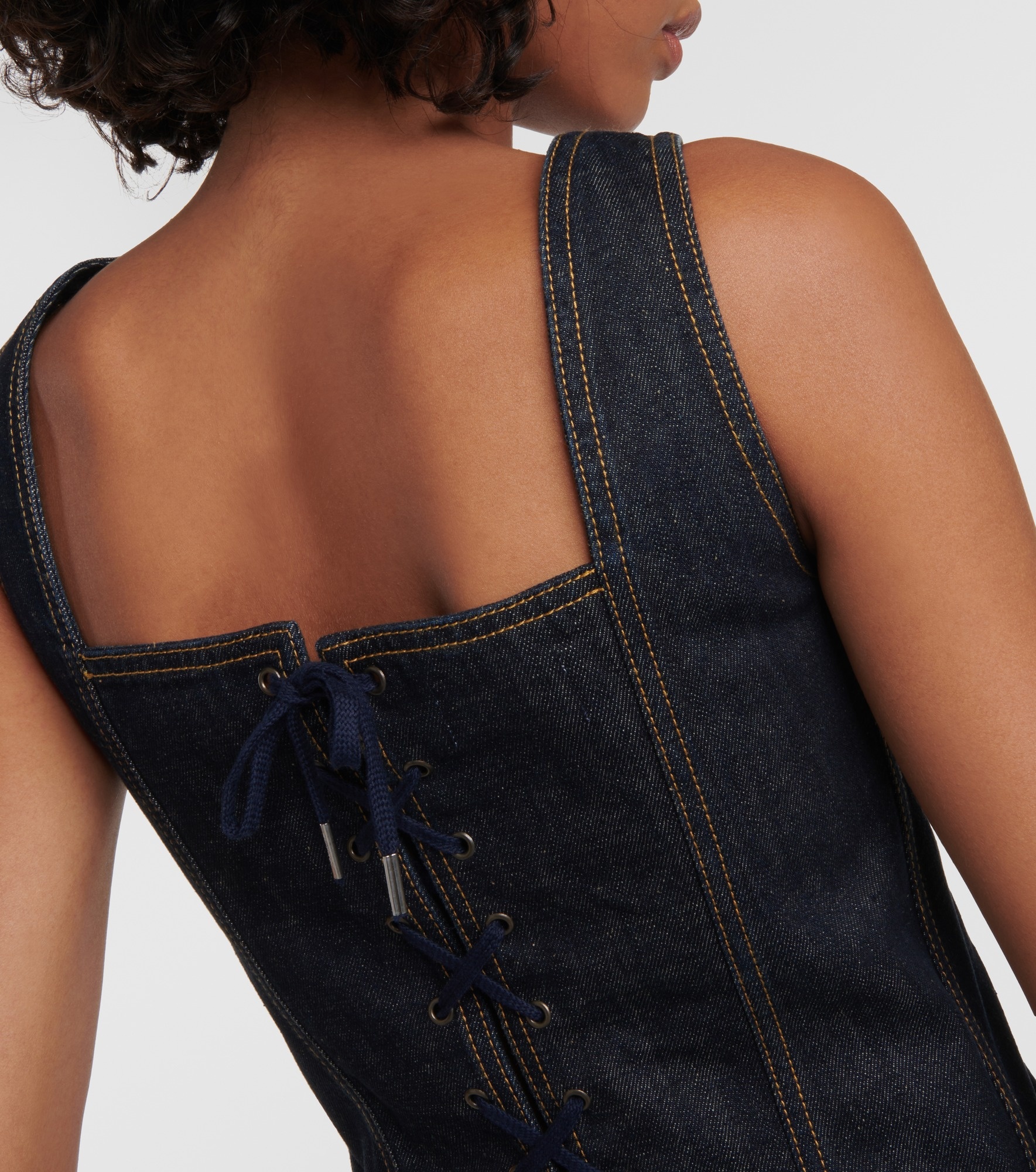 Denim bustier - 4