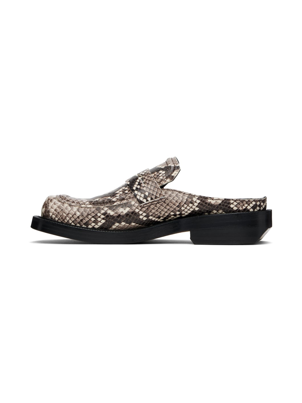Beige Curve MU02 Slip-On Loafers - 3