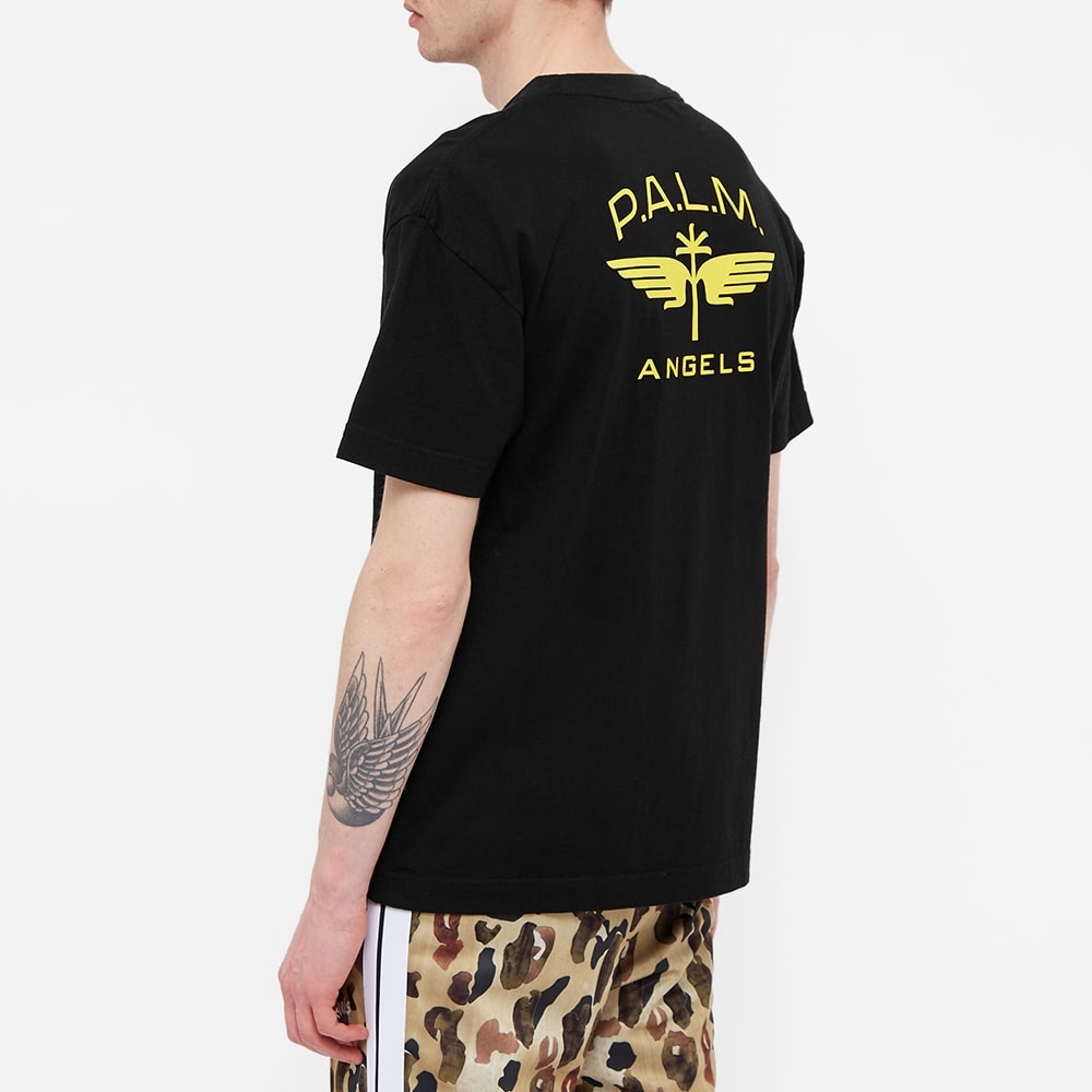 Palm Angels Military Wings Logo Tee - 5