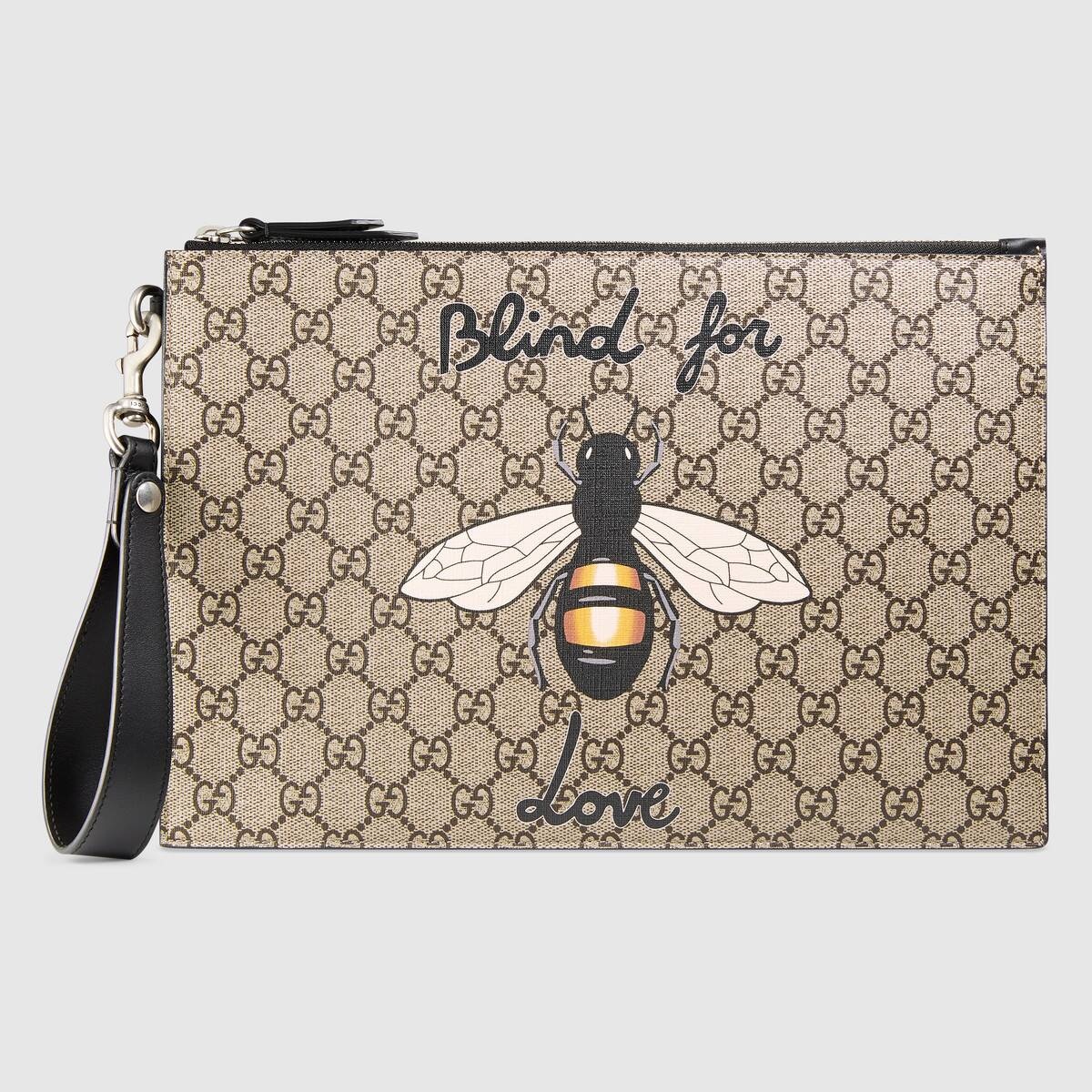 Gucci Bestiary pouch with bee - 1