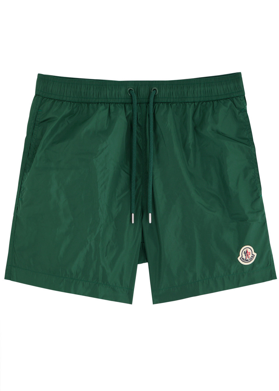 Moncler Logo Nylon Swim Shorts - 1