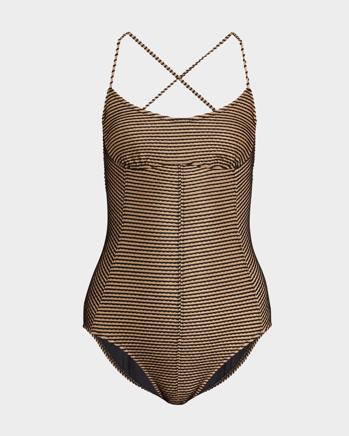 Positano Scalloped One-Piece Swimsuit - 1