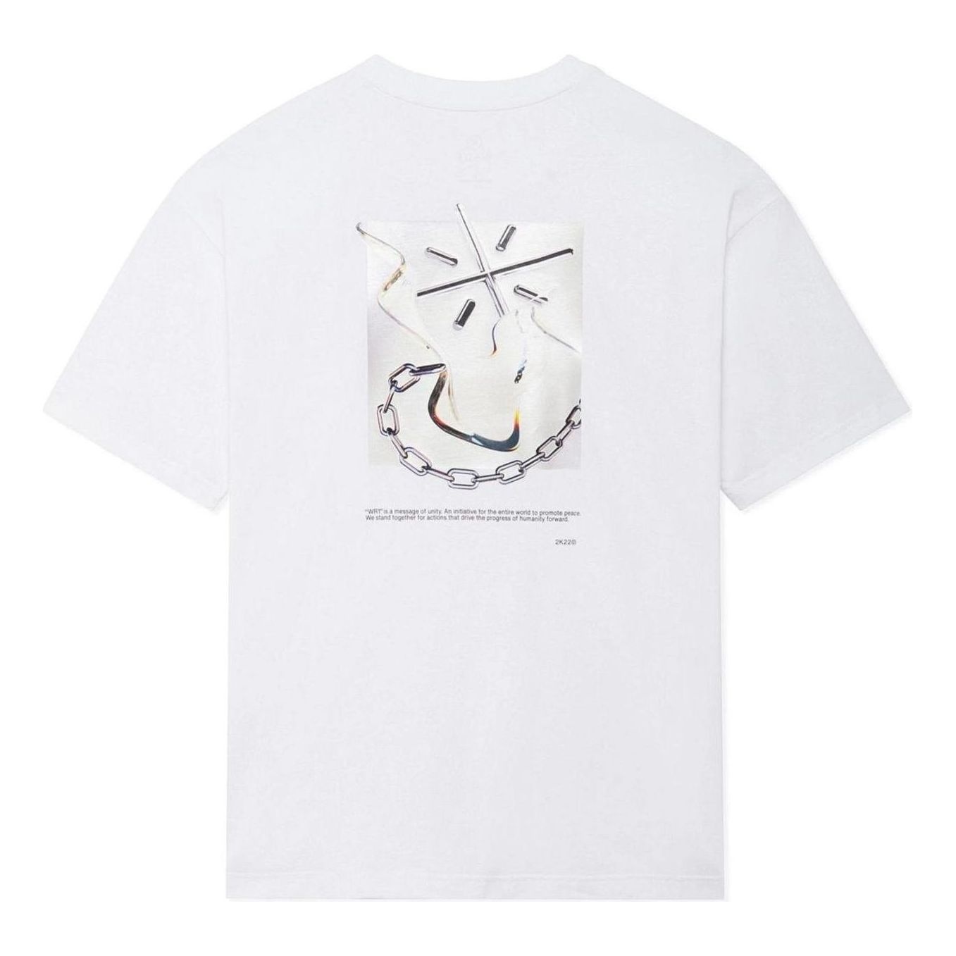 Li-Ning x Glare Way Of Wade Graphic T-shirt 'White' AHSS649-2 - 2