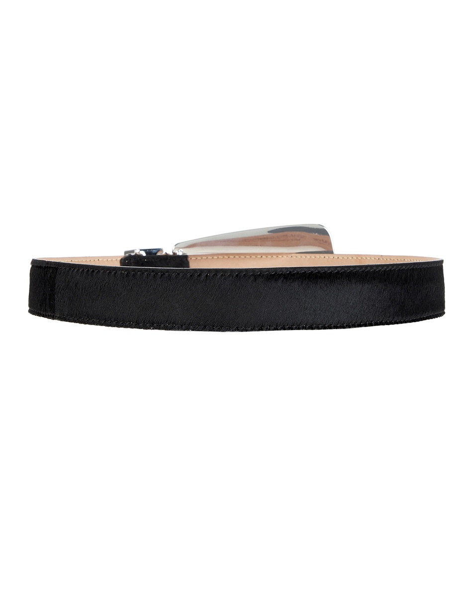 Lucca 30mm Silver Buckle Belt - 2