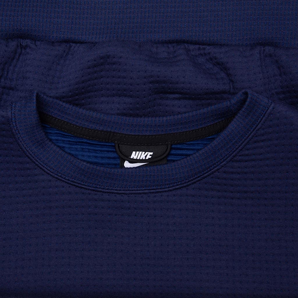 NIKE SPORTSWEAR CITY READY WOMEN'S FLEECE CREW - BLACKENED BLUE - 3