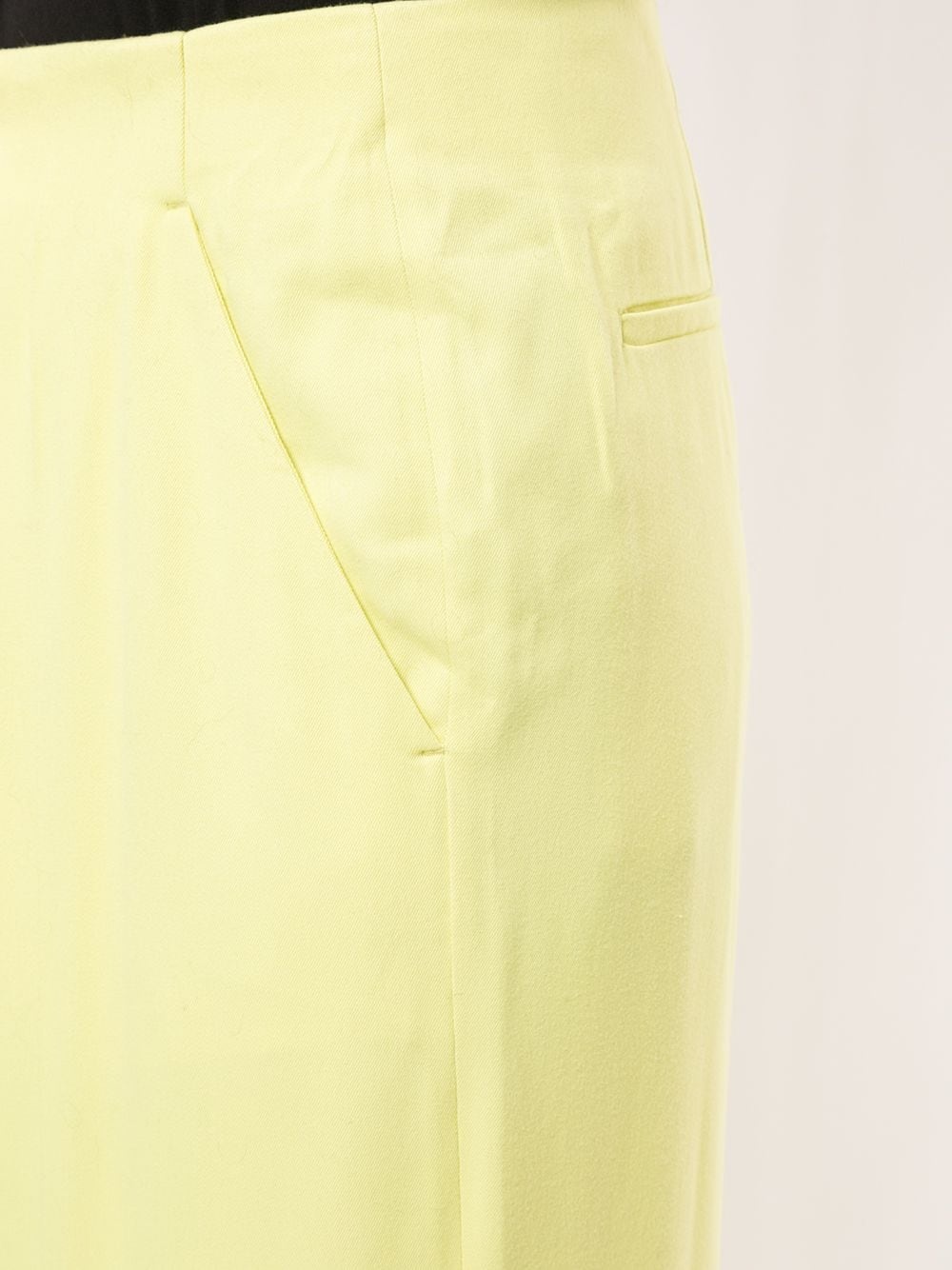 straight-leg cotton trousers - 5