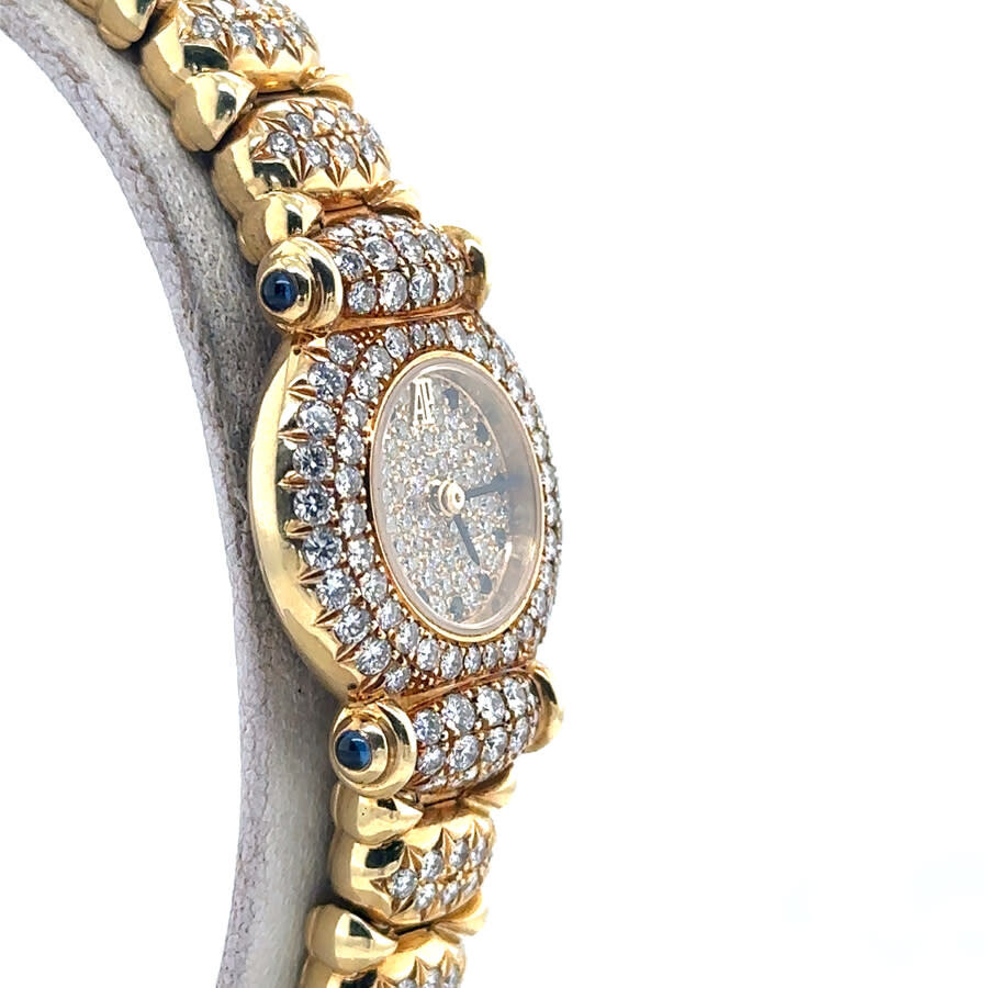 Pre-owned Audemars Piguet Vintage Diamond Diamond Dial Ladies Watch 83345 - 3