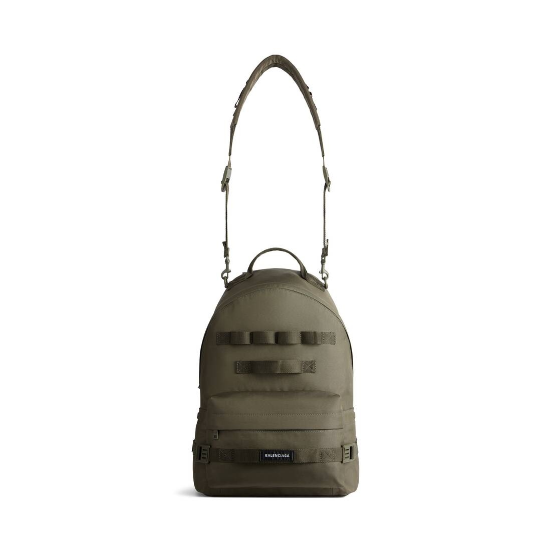Men's Army Medium Multicarry Backpack in Dark Green - 4
