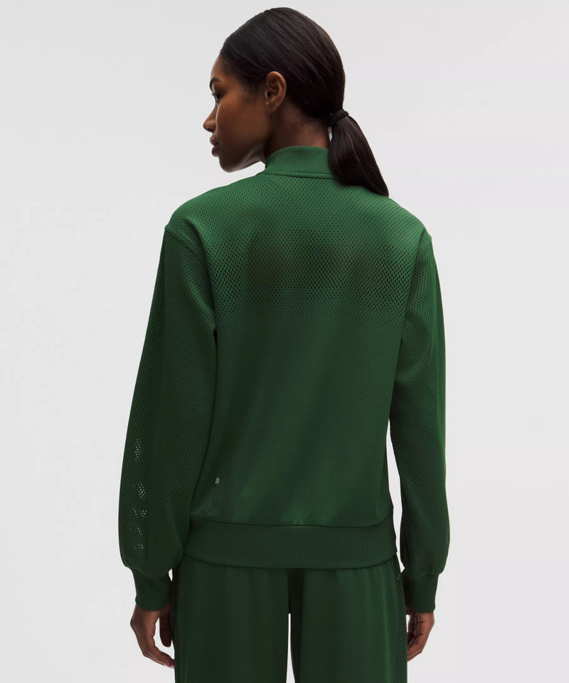 Women's Engineered Knit Mesh Tennis Jacket 3