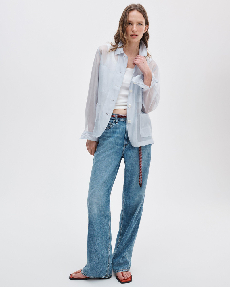 rag & bone Jolene Organza Chore Jacket outlook