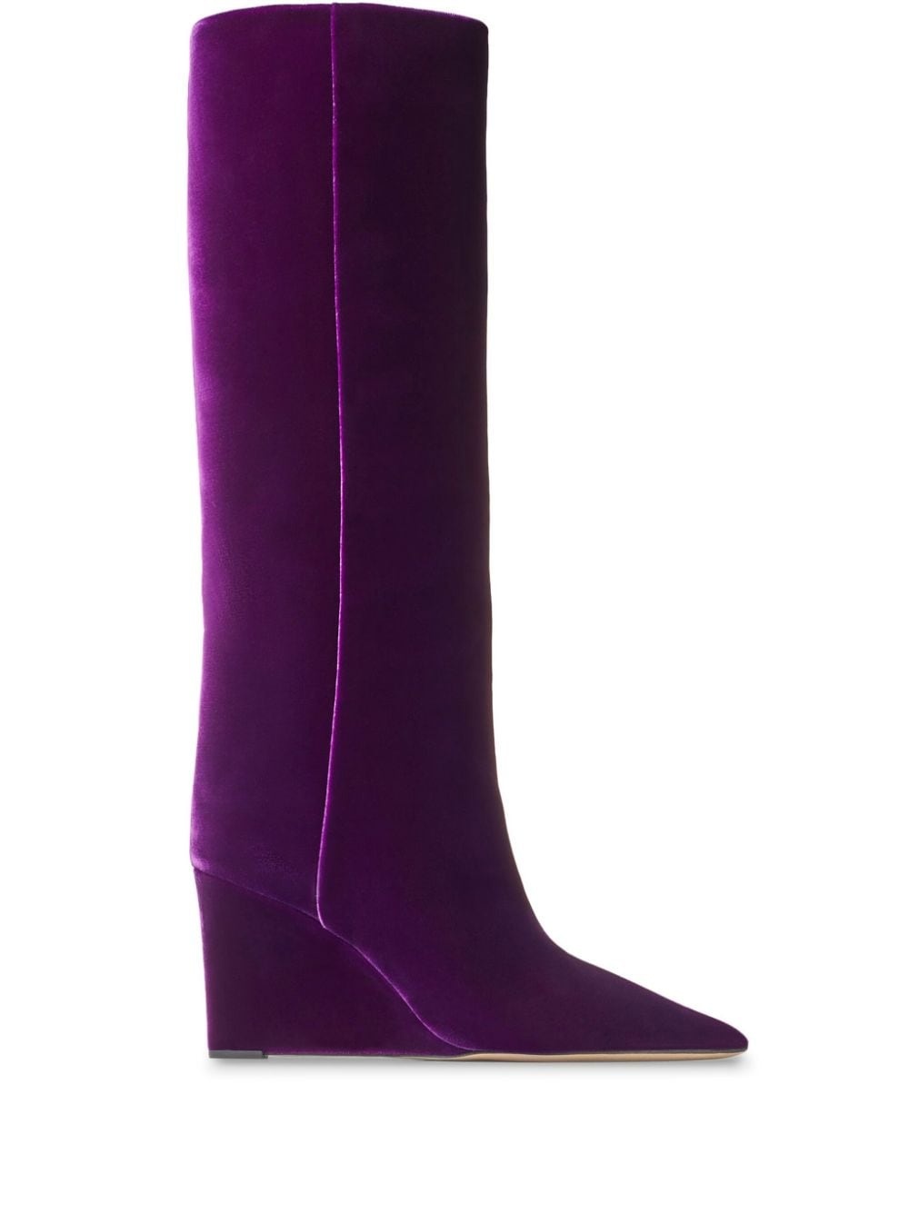 Blake 85mm velvet boots - 1