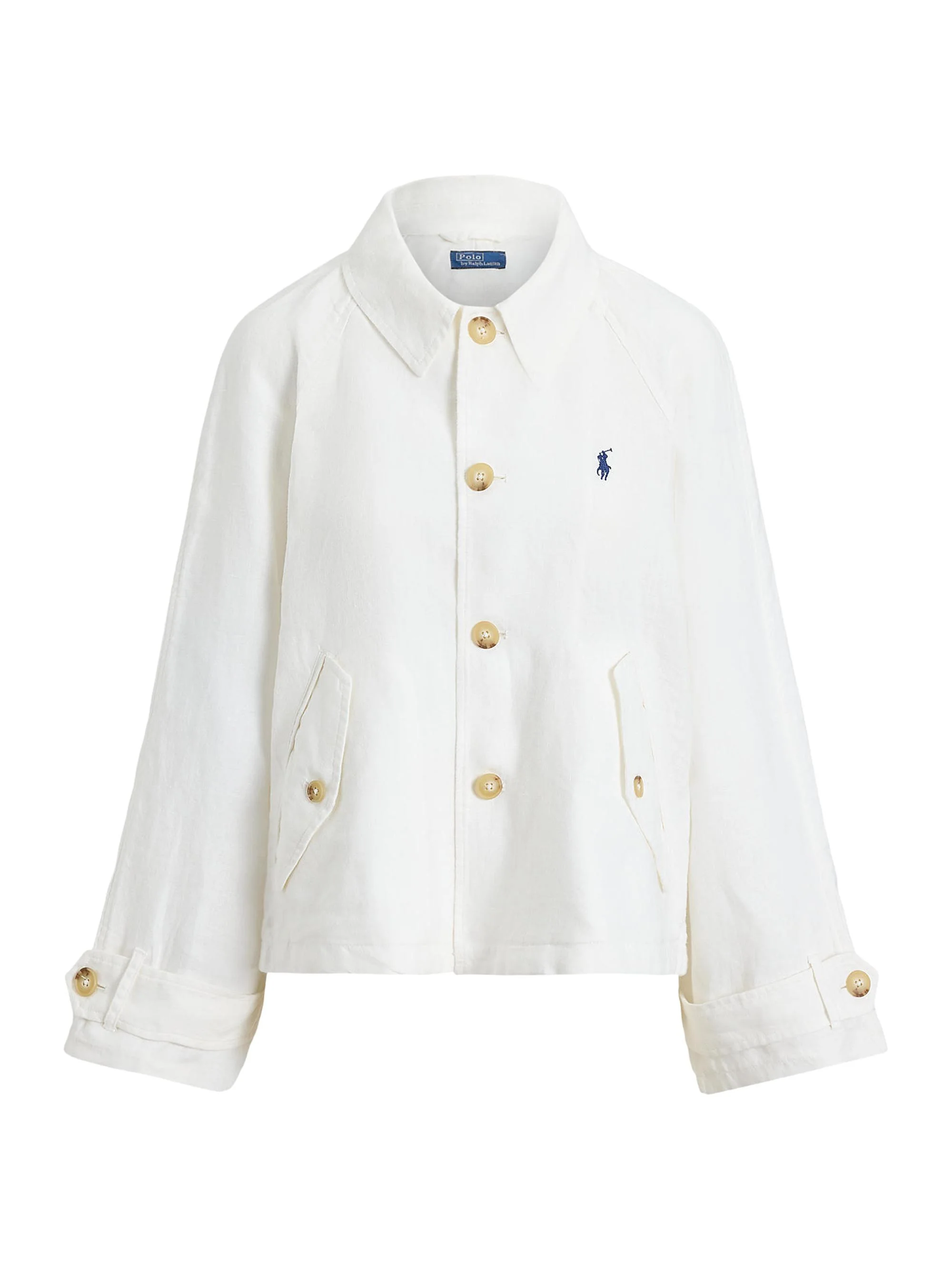 Women's Linen Windbreaker Jacket - Nevis - 1