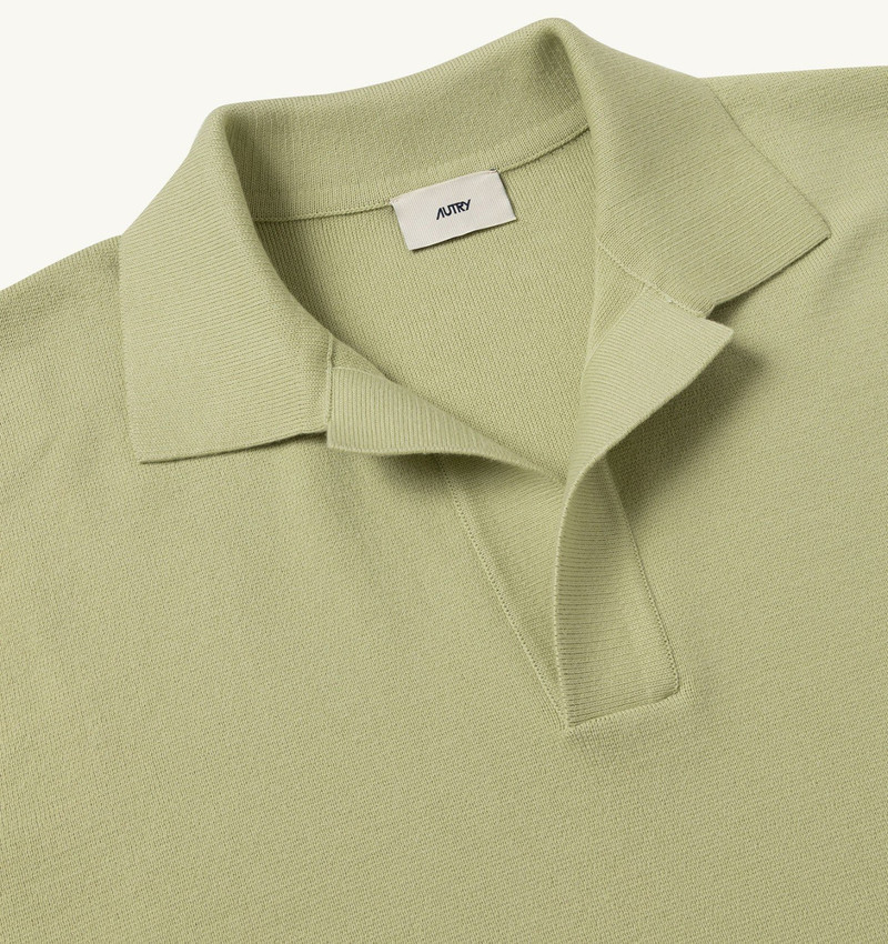 UNISEX SHORT SLEEVE KNIT POLO 5