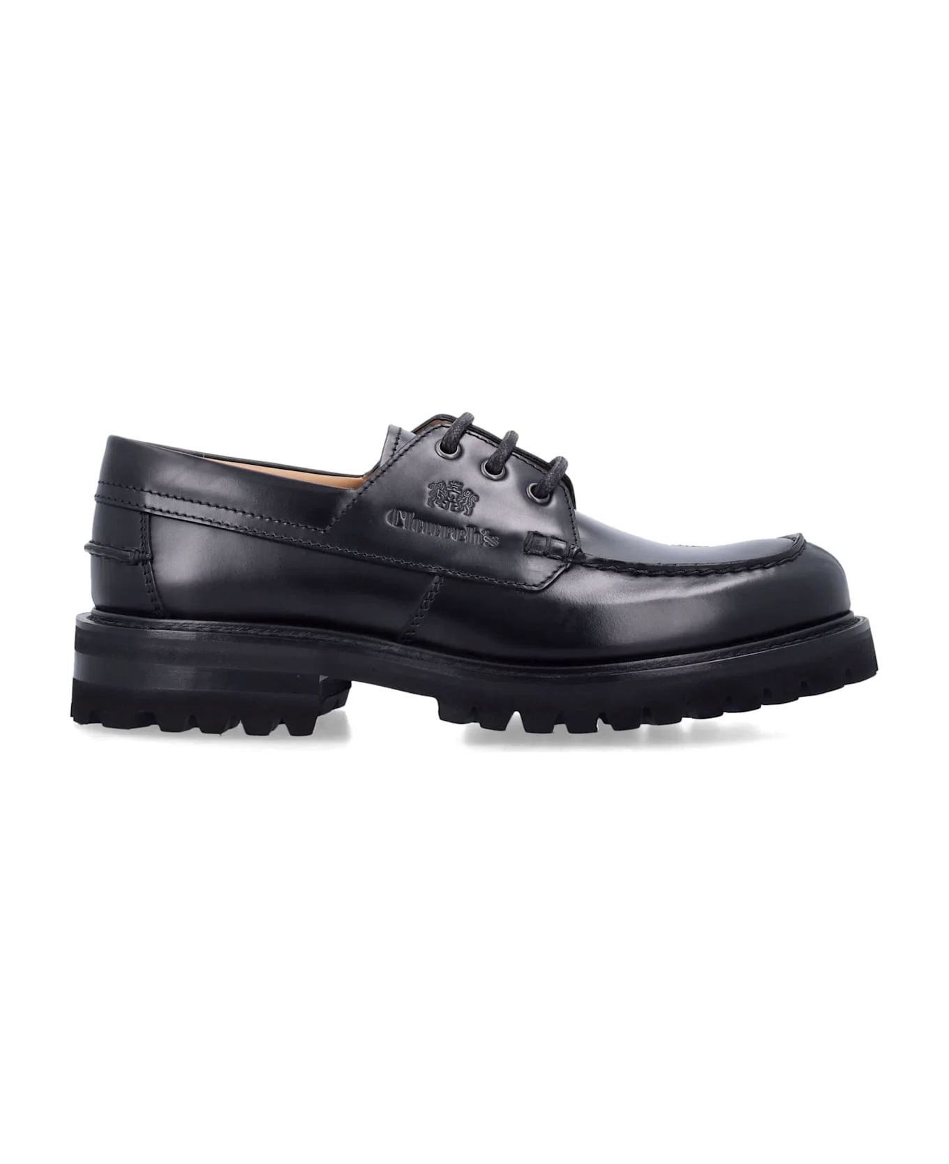 Church S Pickering Black Leather Derby Shoes - 1