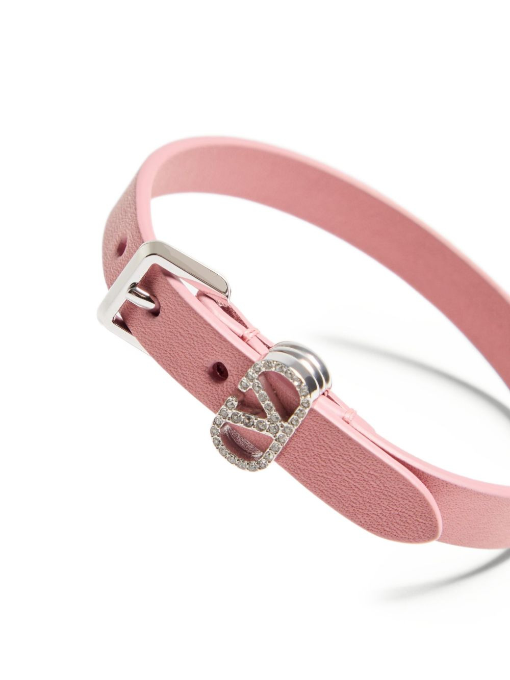 Ovalette Swarovski®-crystal leather bracelet - 2