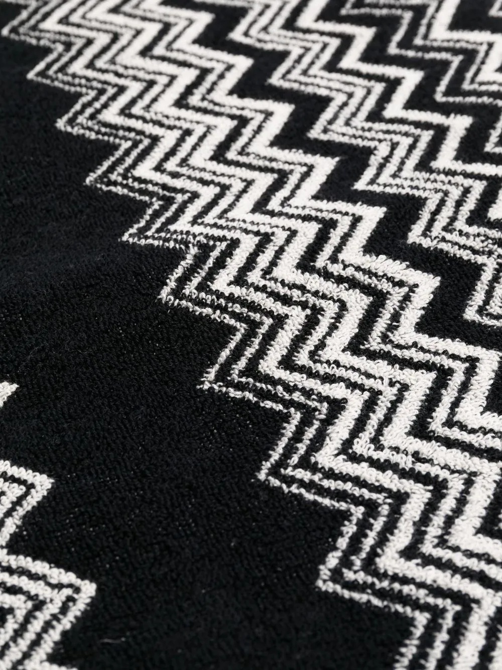 zigzag-pattern beach towel - 3
