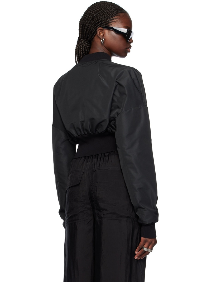 Black Flight Bomber Jacket 3