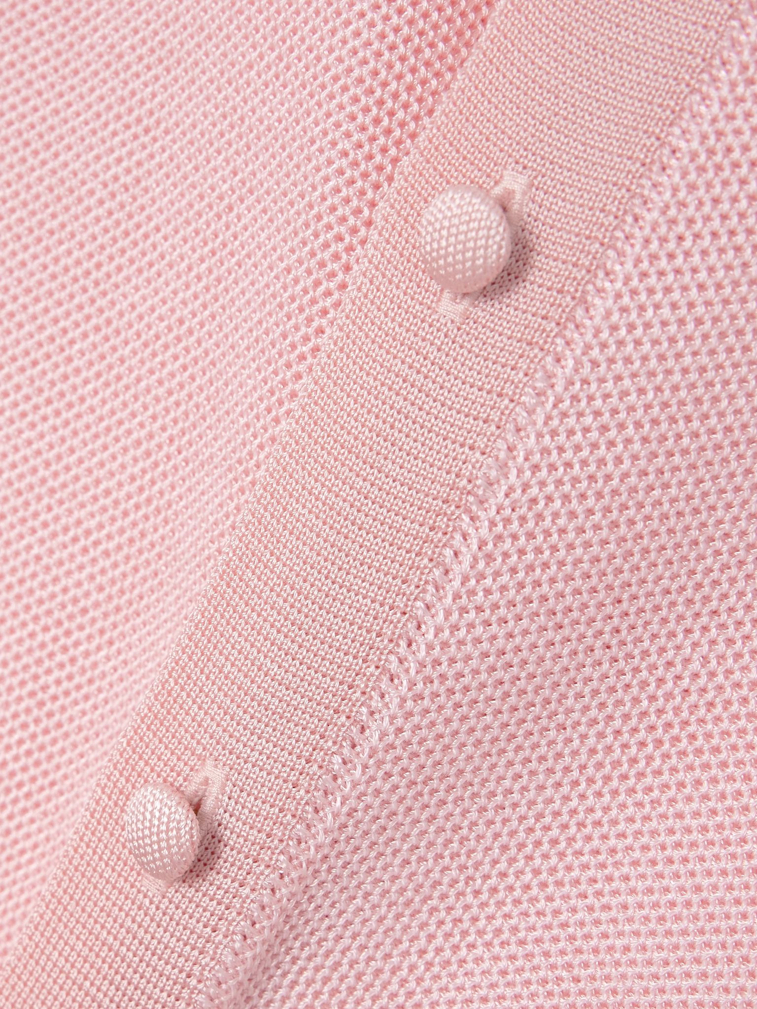 Tina piqué cardigan Pink - 5
