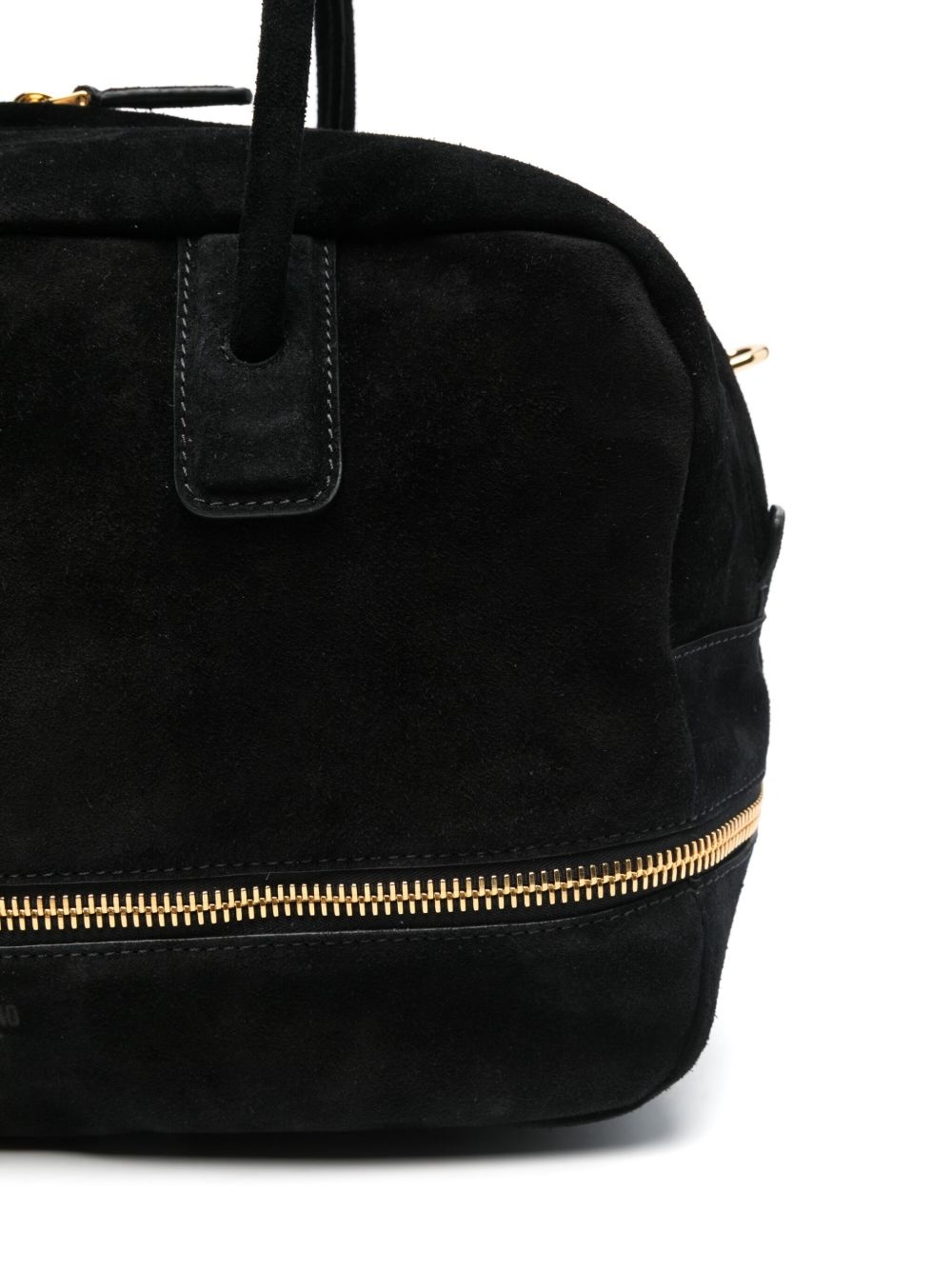 suede tote bag - 4