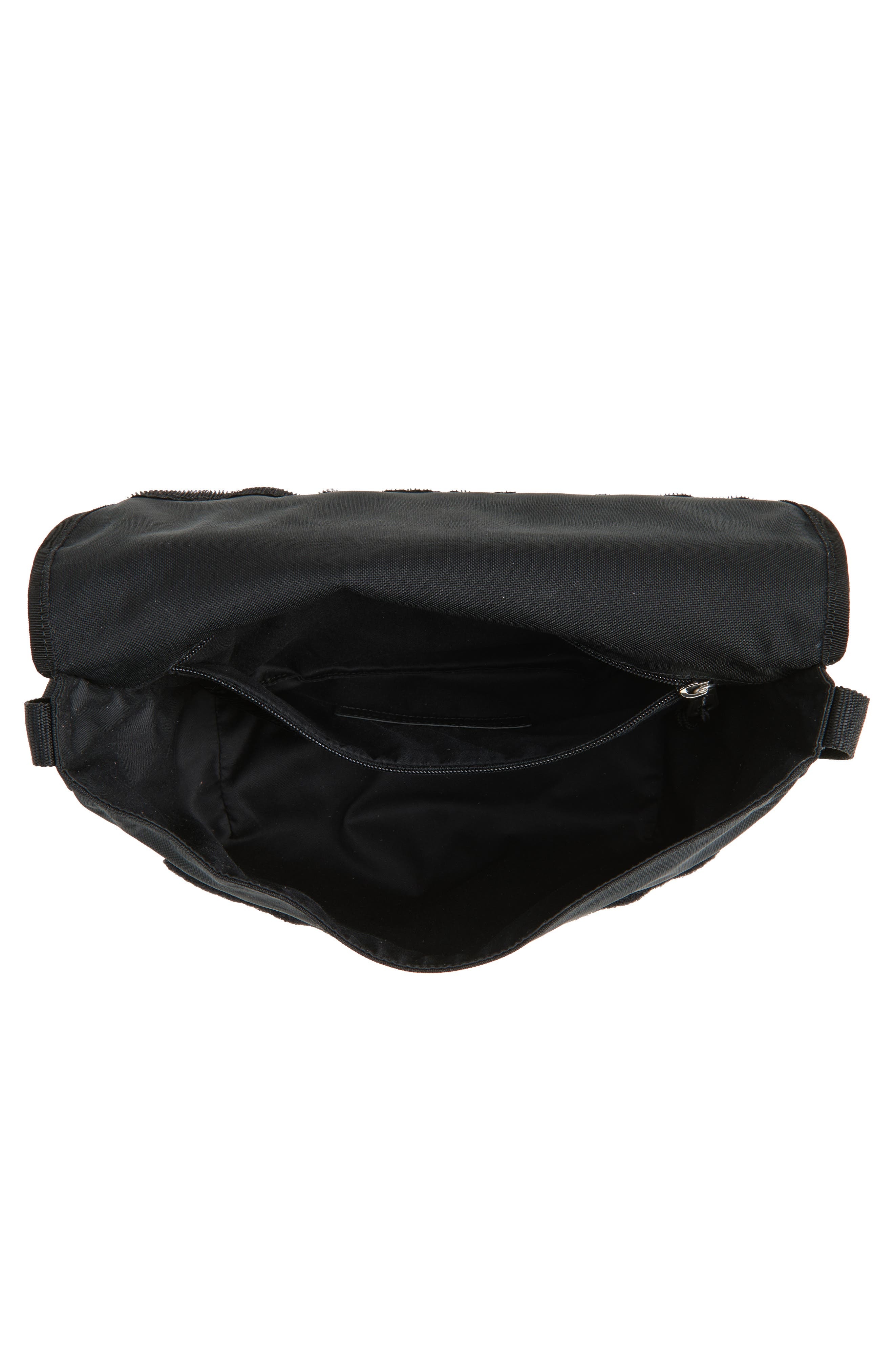 Balenciaga Explorer Canvas Messenger Bag in 1000 Black at Nordstrom - 4