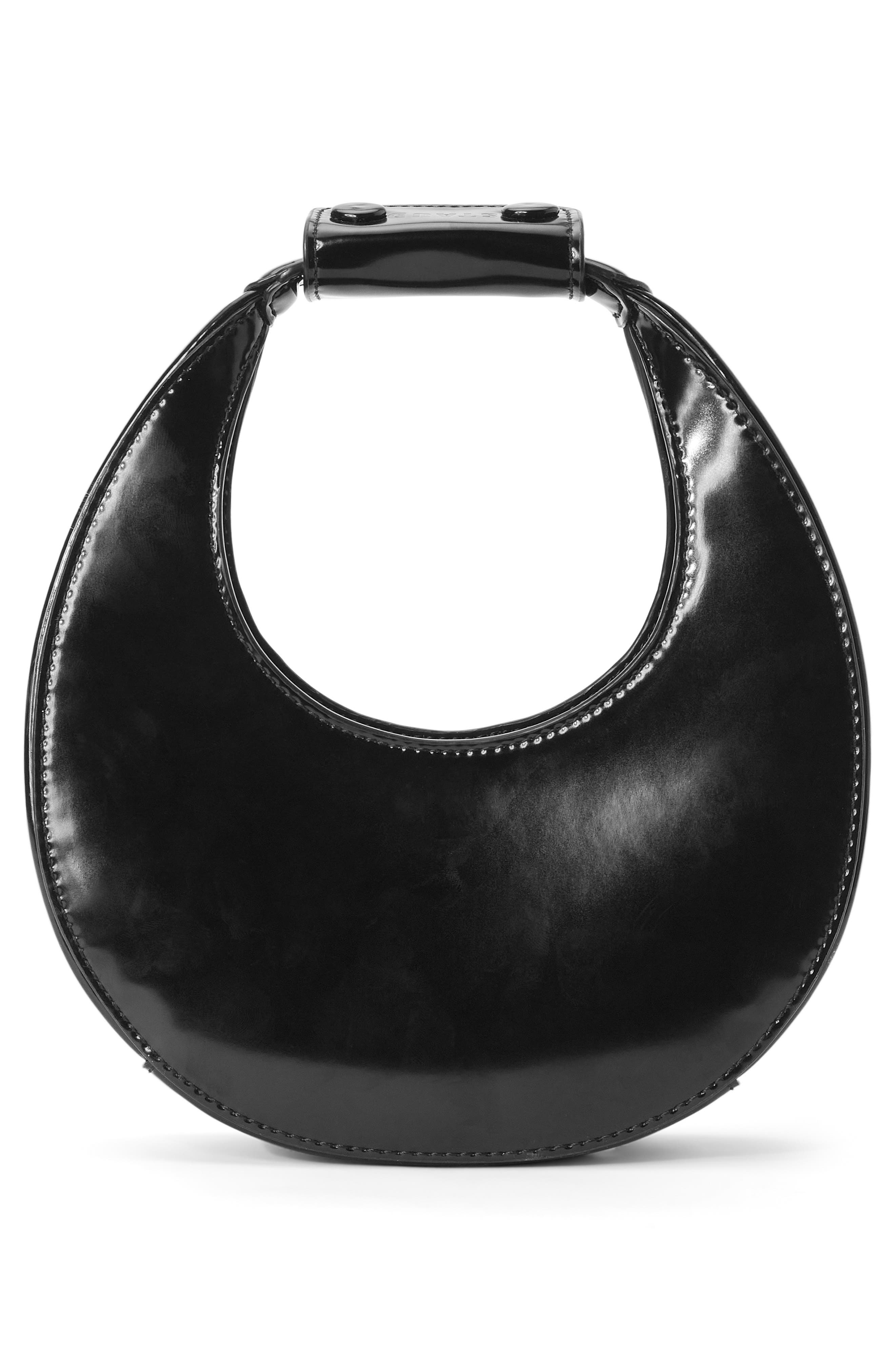STAUD Mini Moon Handbag in Black at Nordstrom - 4
