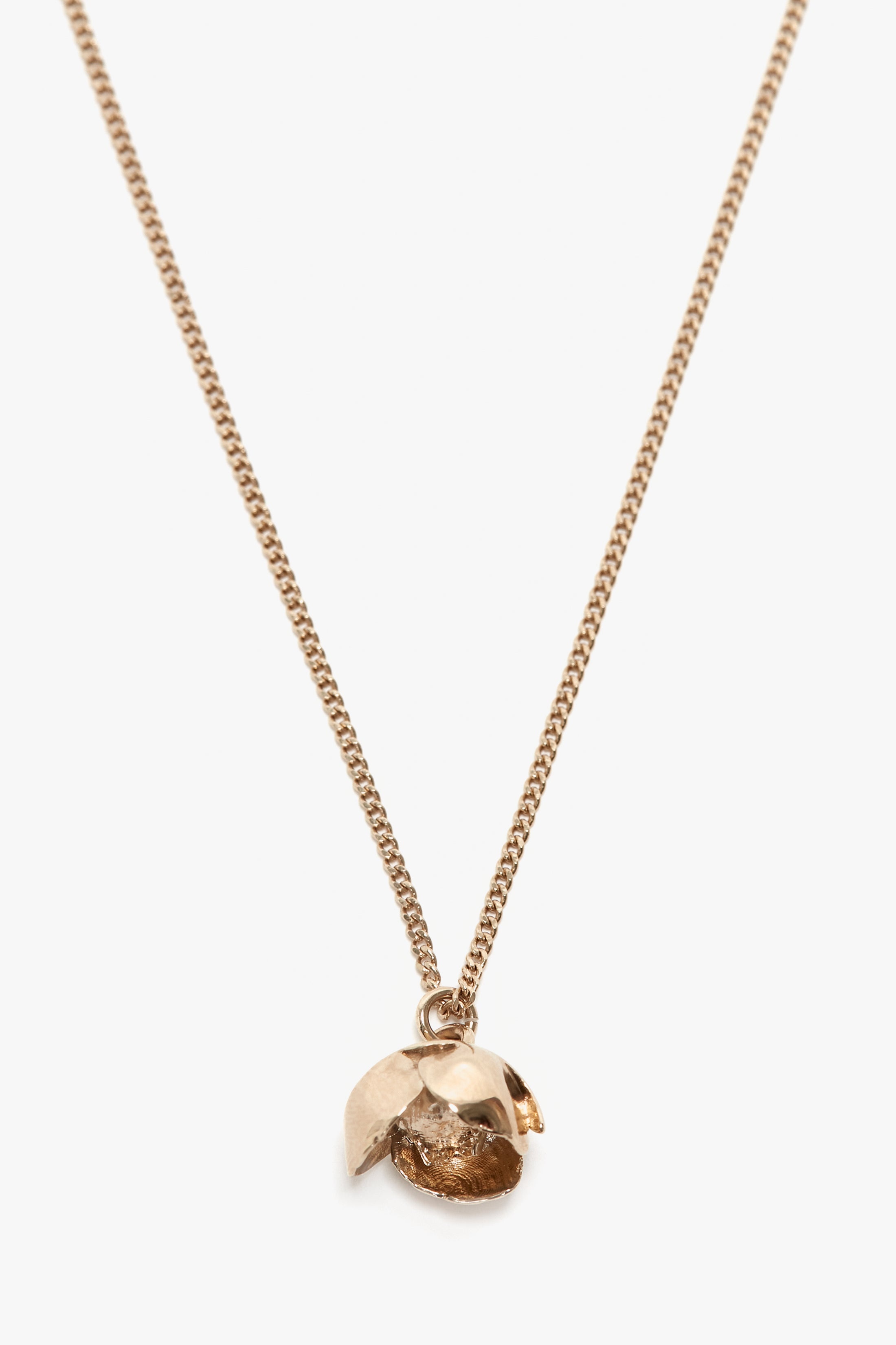 Exclusive Camellia Flower Necklace In Gold - 2