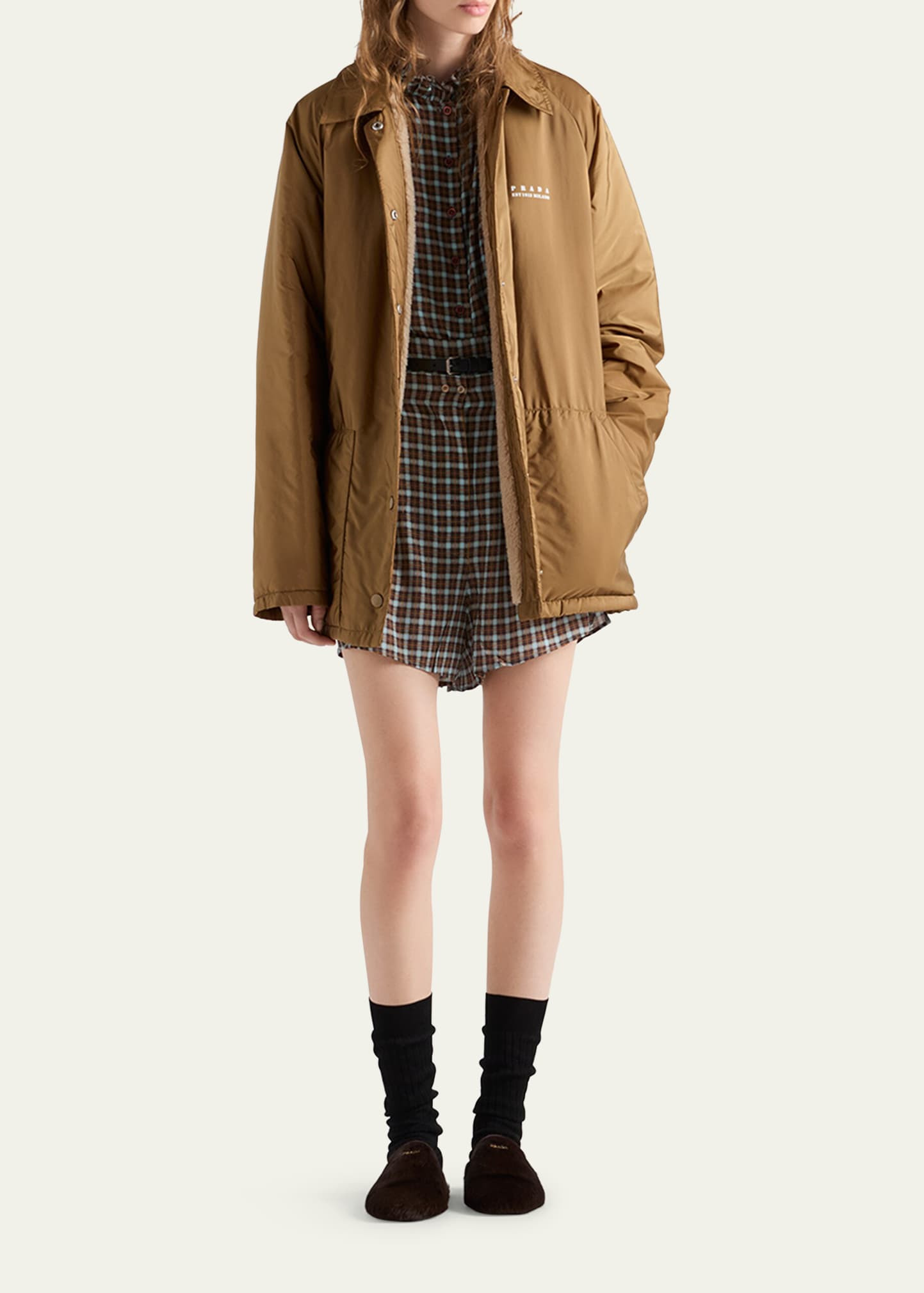 Fleece-Lined Re-Nylon Jacket - 2