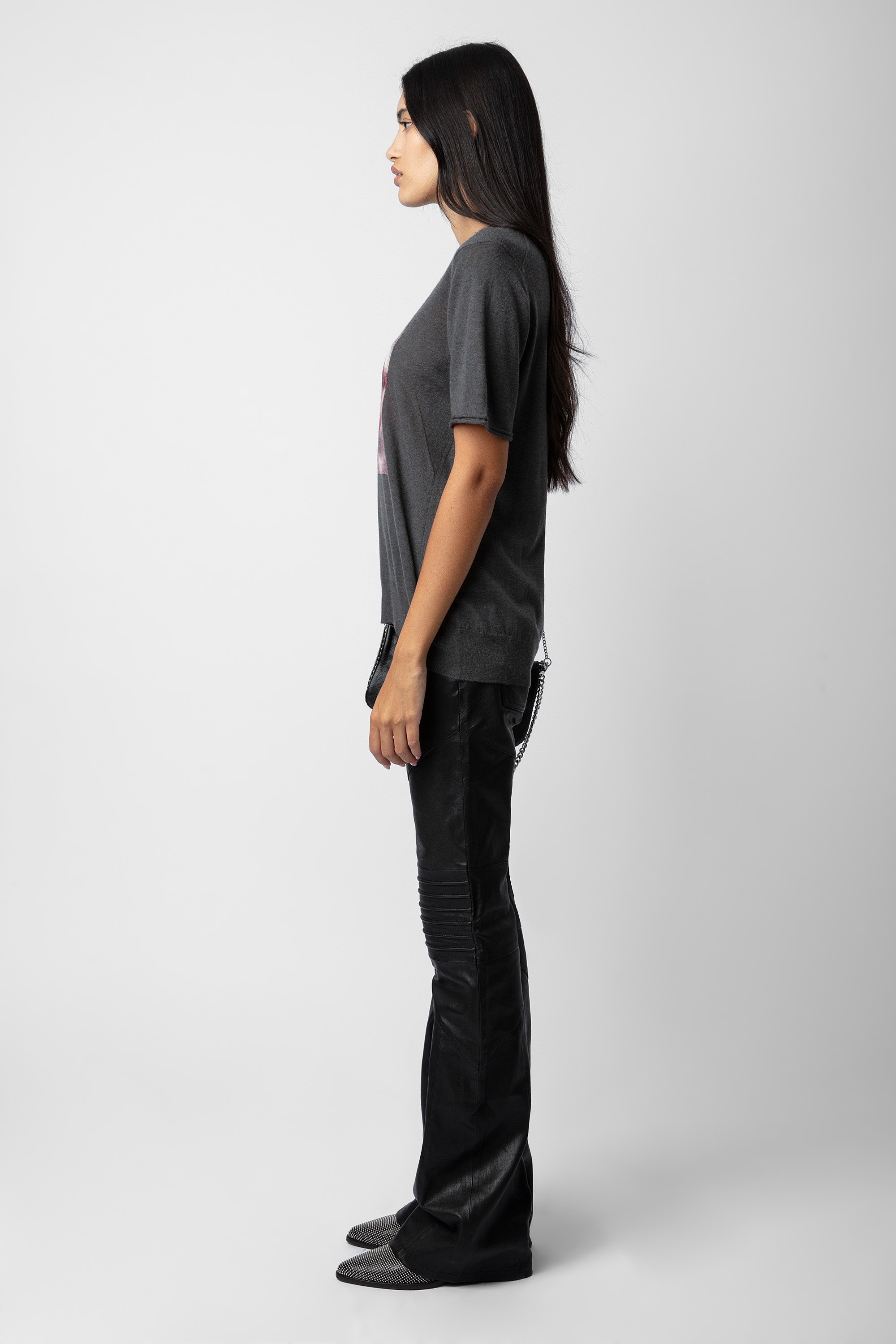 Ida Photoprint Cashmere Sweater - 3