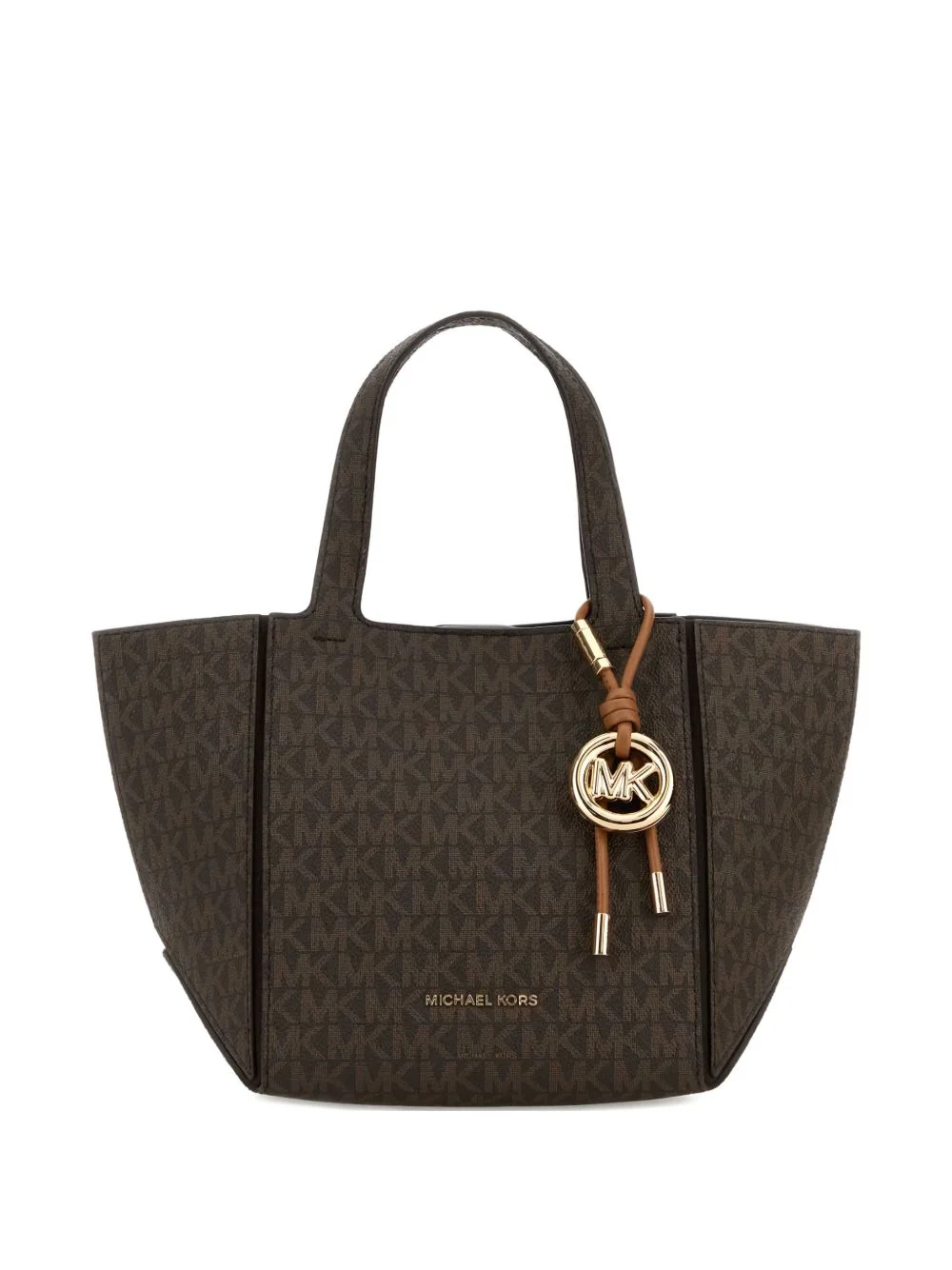 monogram-pattern tote bag - 1