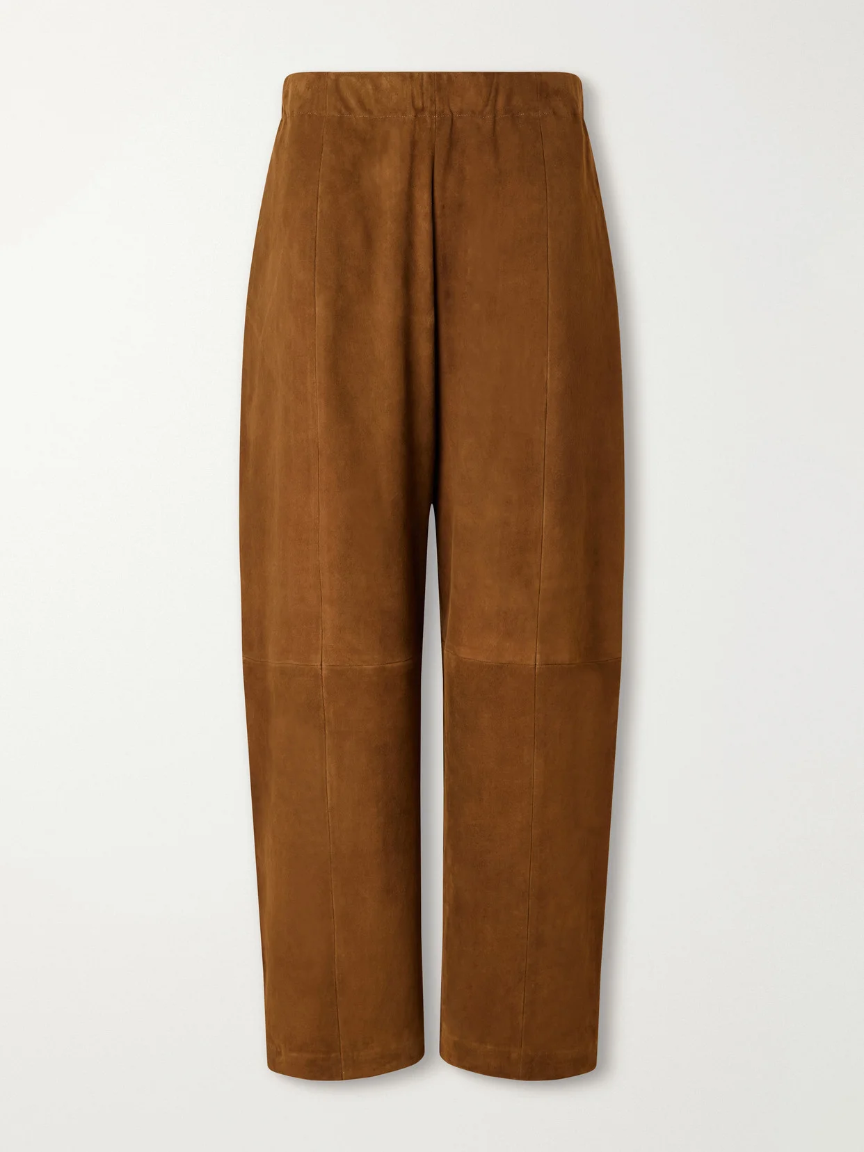 Bugsy Wide-leg Suede Pants - 1