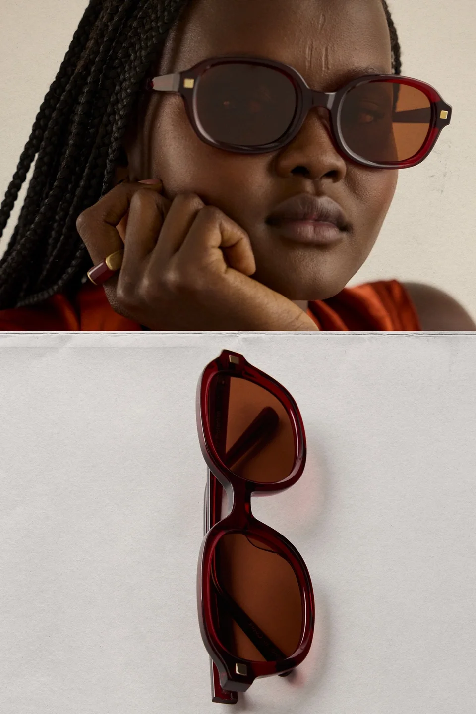 Joie Round Premium Polarized Sunglasses - 1