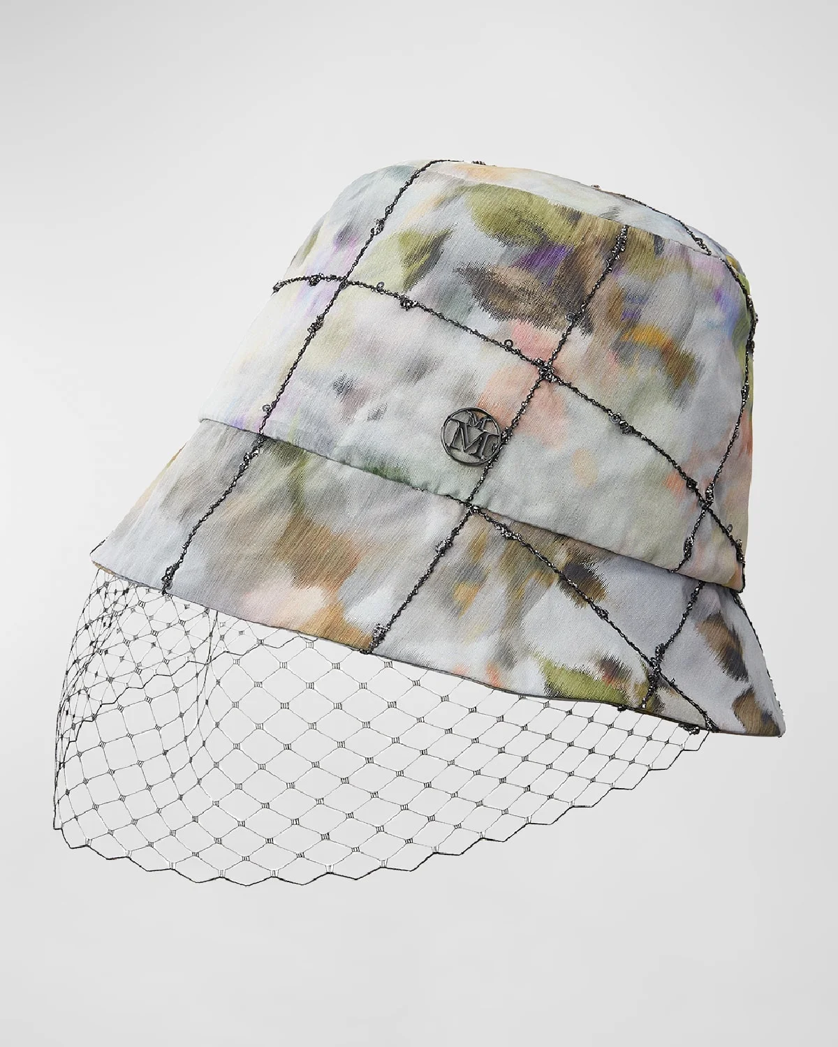 Souna Bucket Hat With Veil - 1
