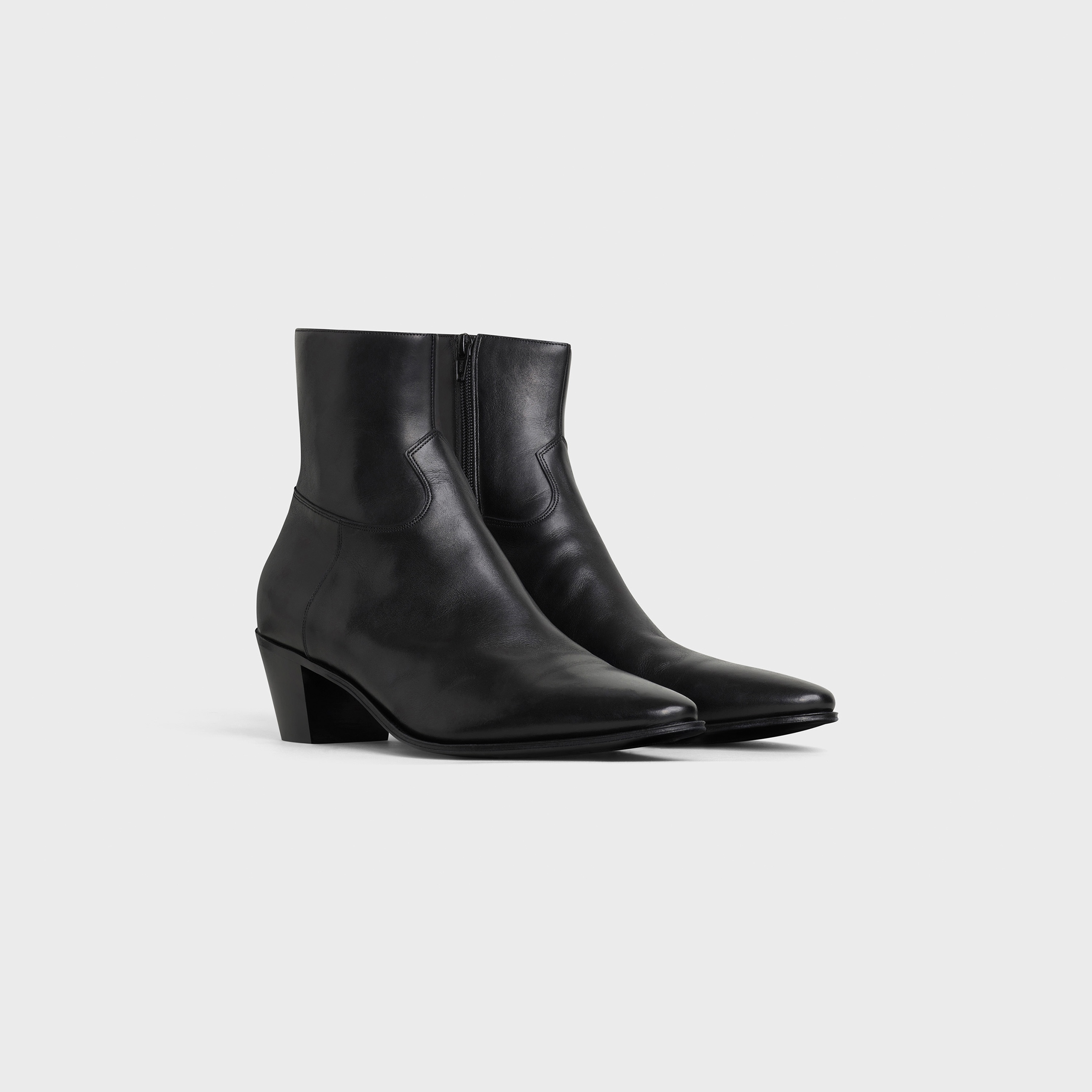 Celine Jacno Boot in Shiny Calfskin - 2