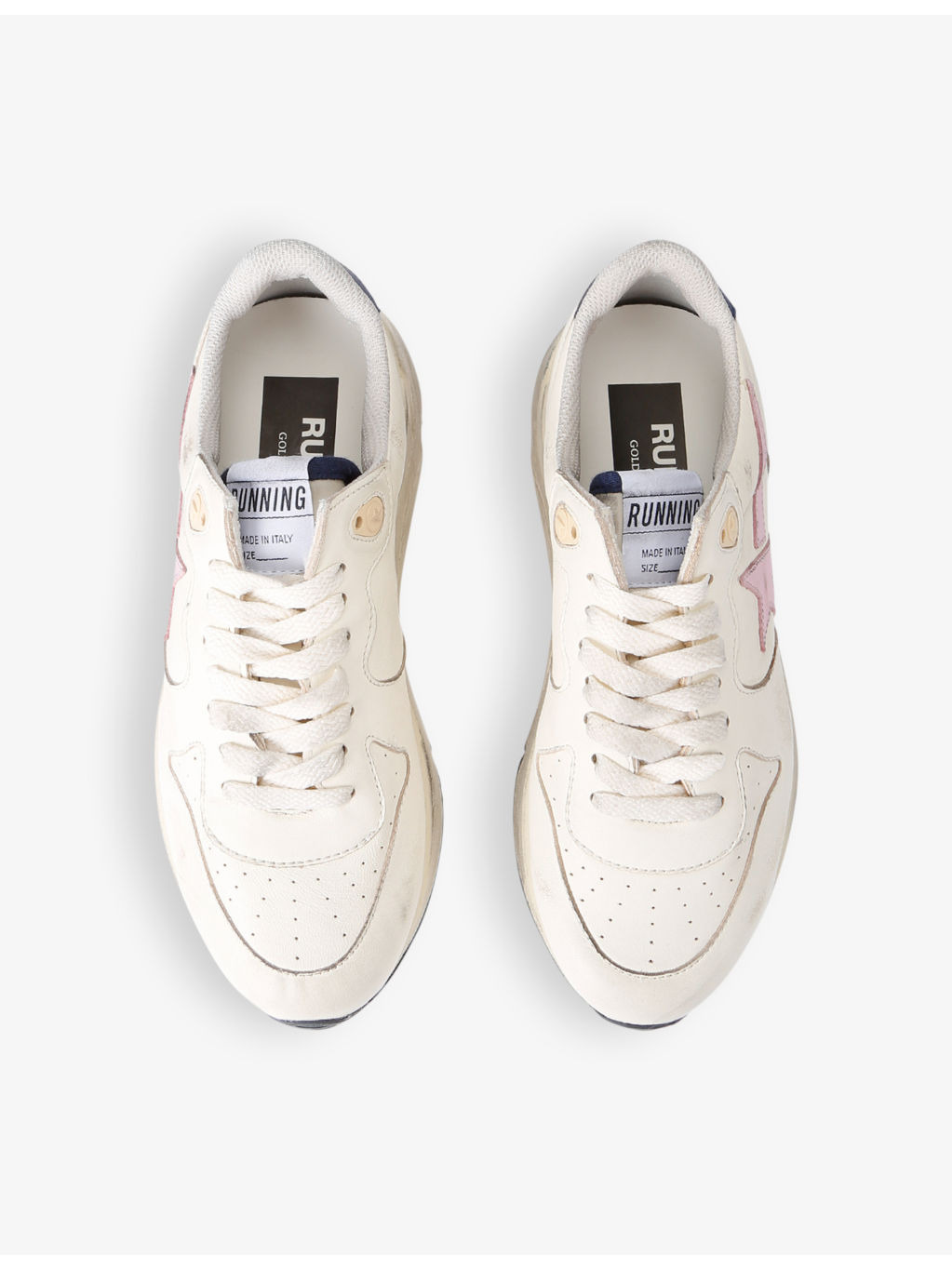 Women's Running Sole 11895 leather low-top trainers - 2