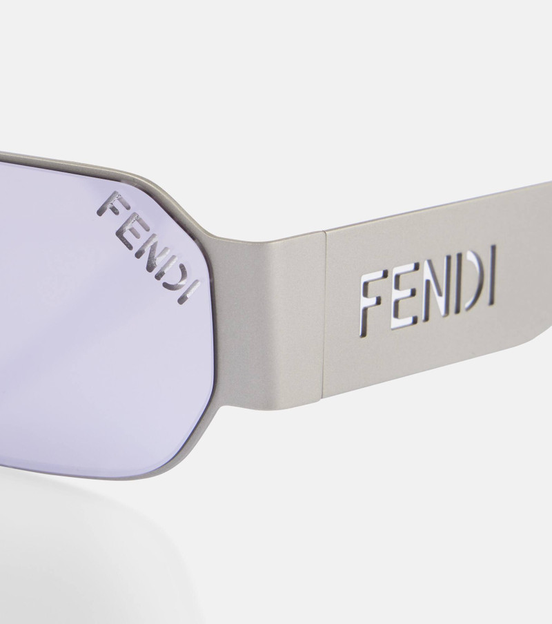 FENDI Fendi Cut Out square sunglasses outlook