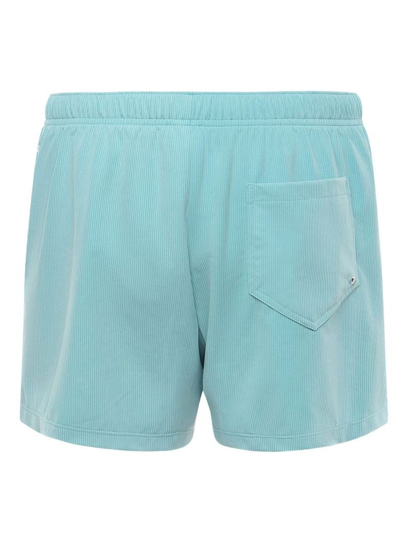 Moschino logo-print swim shorts outlook