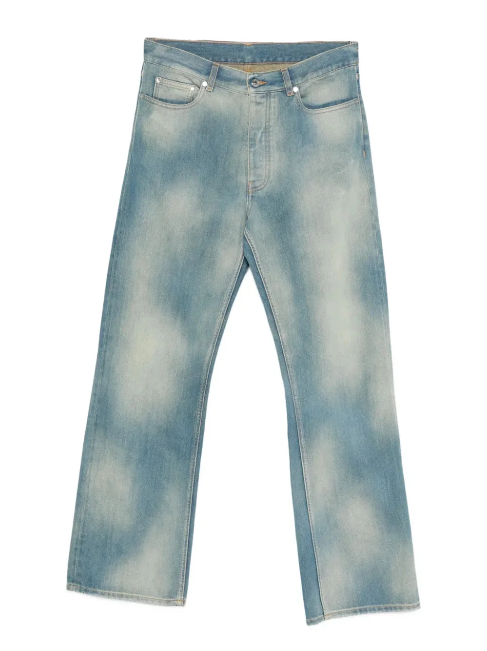 Washed-Effect Jeans - 1