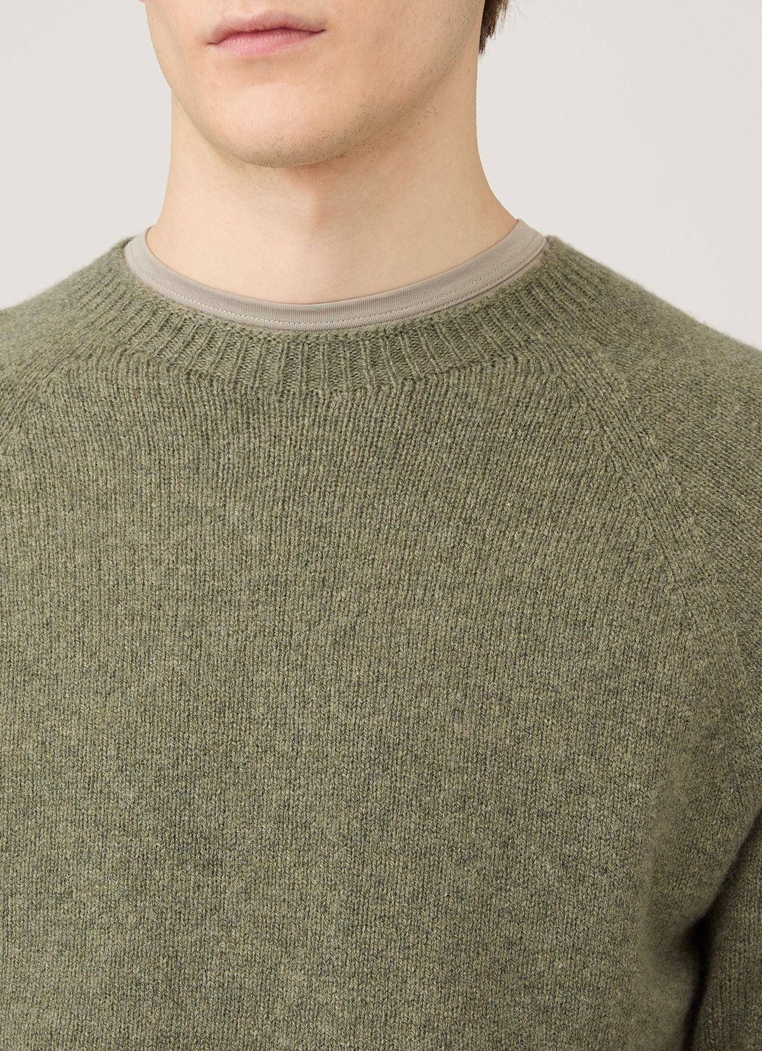 Lambswool Crew Neck Jumper - 6